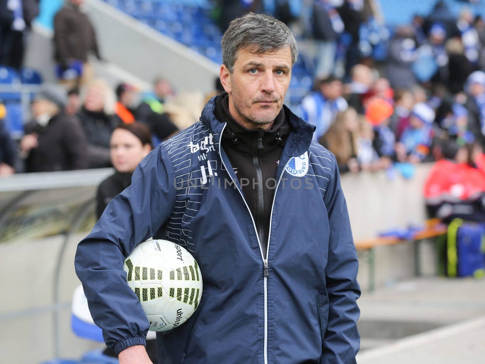 3rd League Season 2015/2016 Point Game 1.FC Magdeburg vs. Holstein Kiel in Magdeburg
