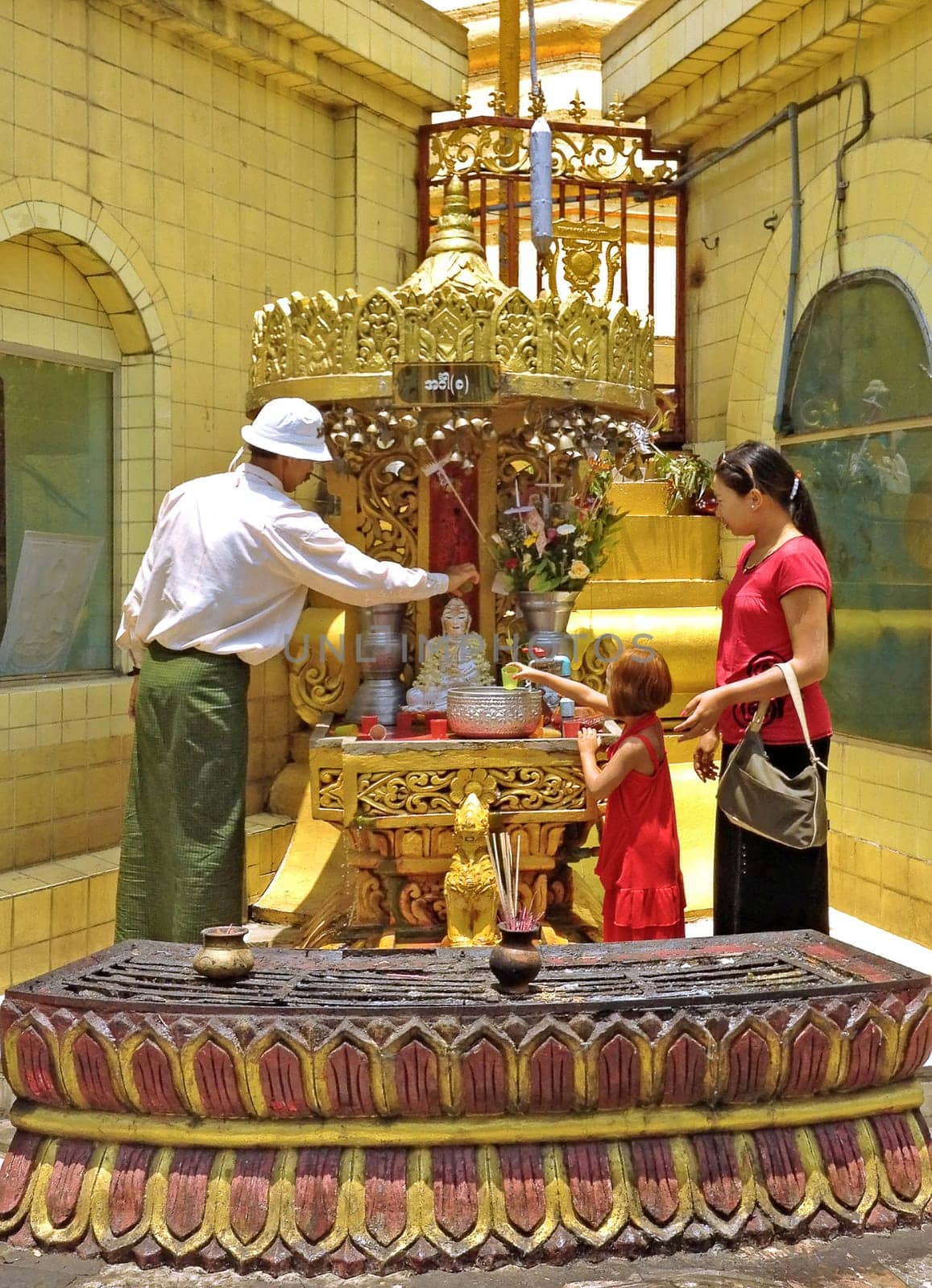 Yangon, Myanmar - April 15