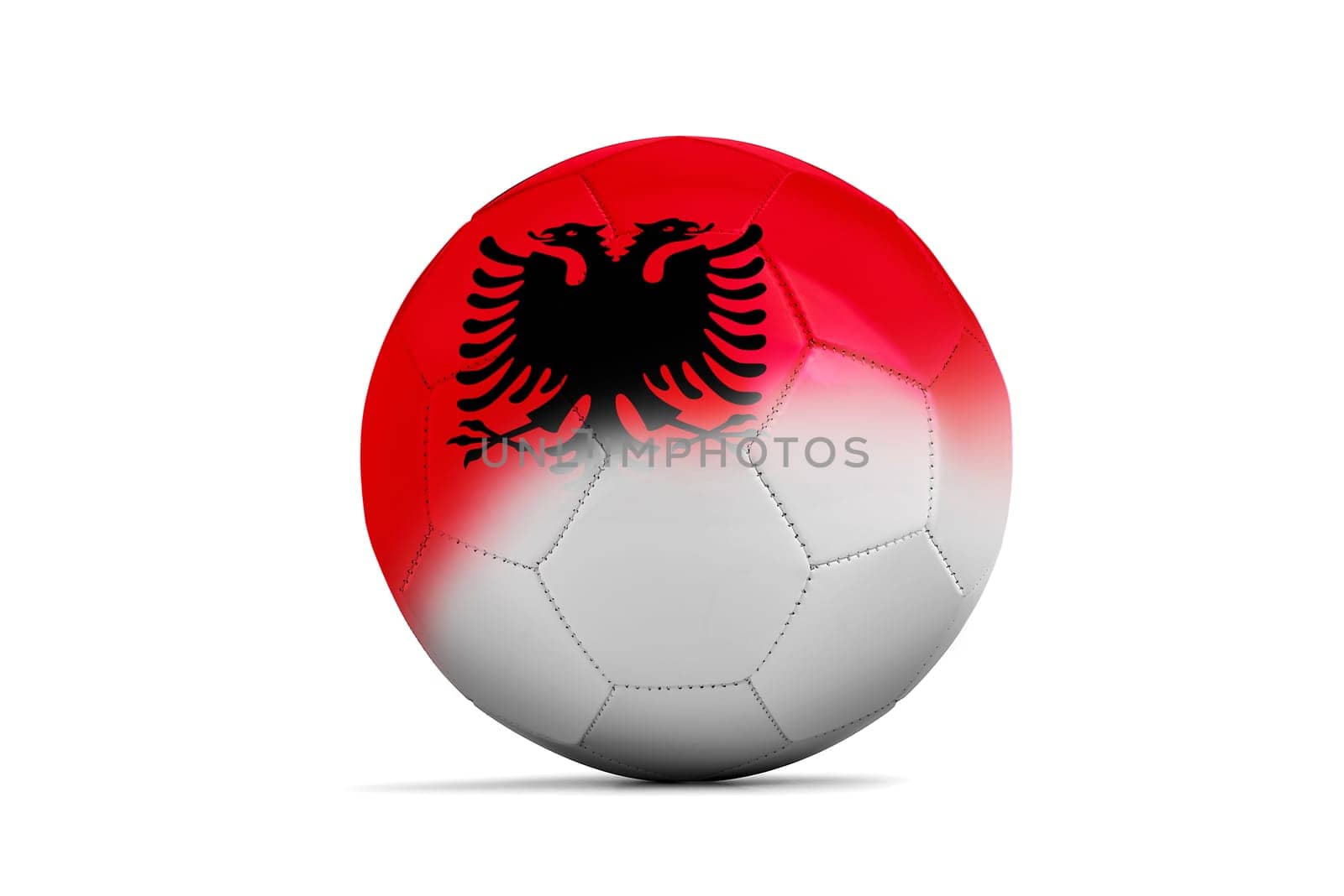 Soccer balls with team flags, Football Euro 2016. Group B, Wales- clipping path