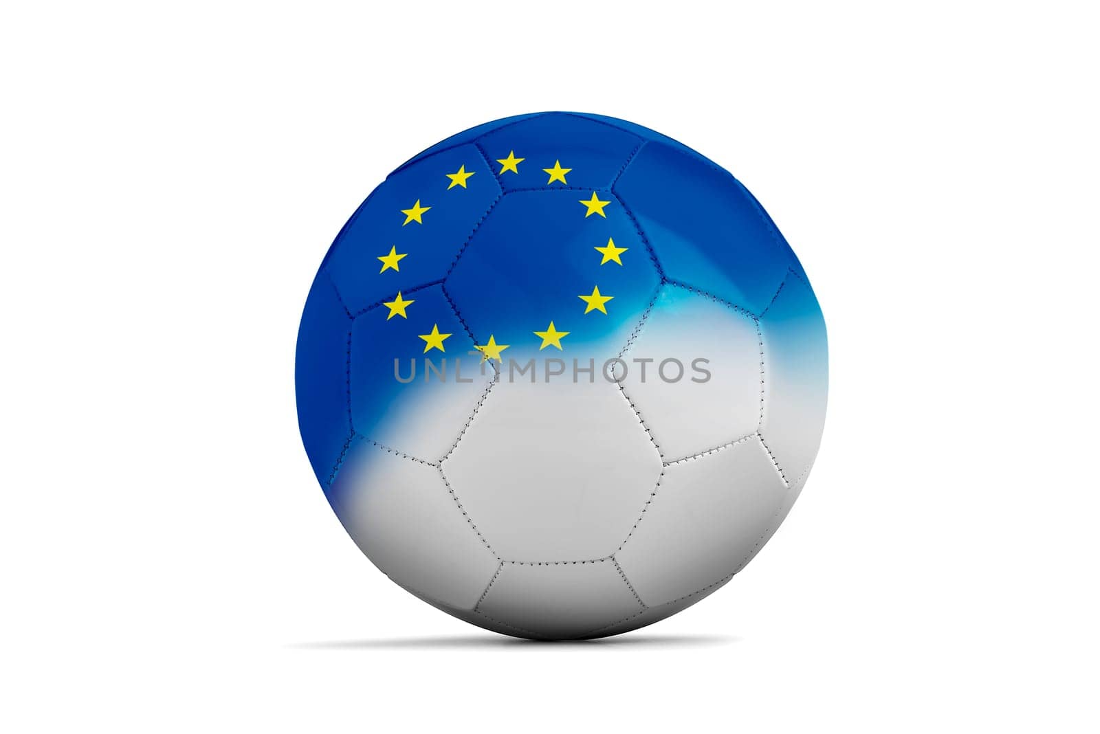 Soccer balls with team flags, Football Euro 2016. Group B, Wales- clipping path
