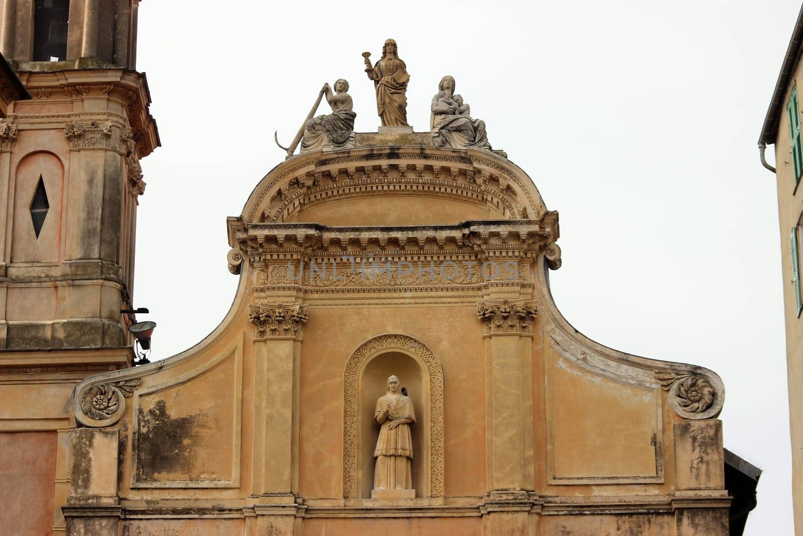 Saint-Michel-Archange Church in Menton, French Riviera