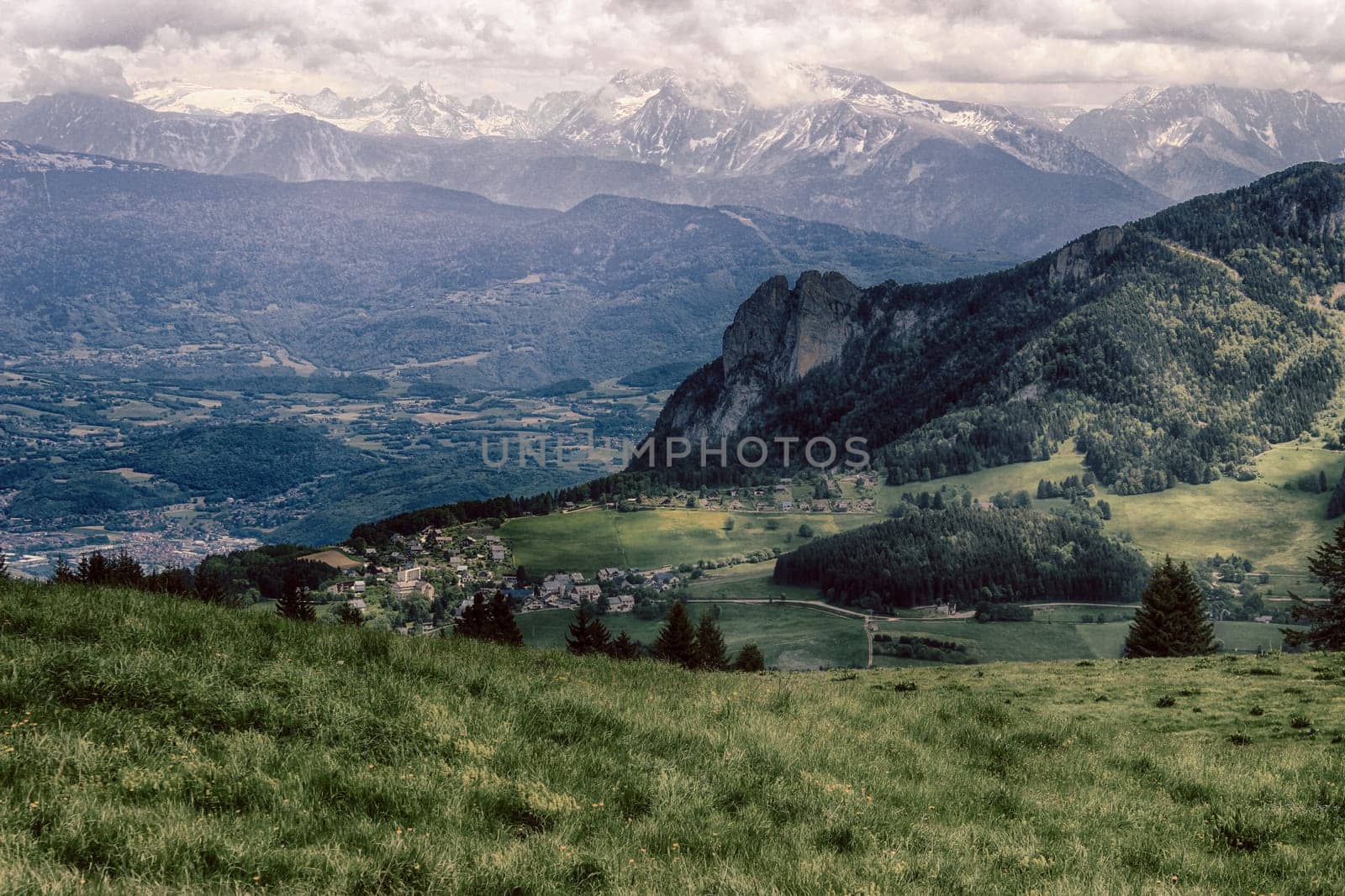 Beautiful Mountain Landscapen in the French Alps