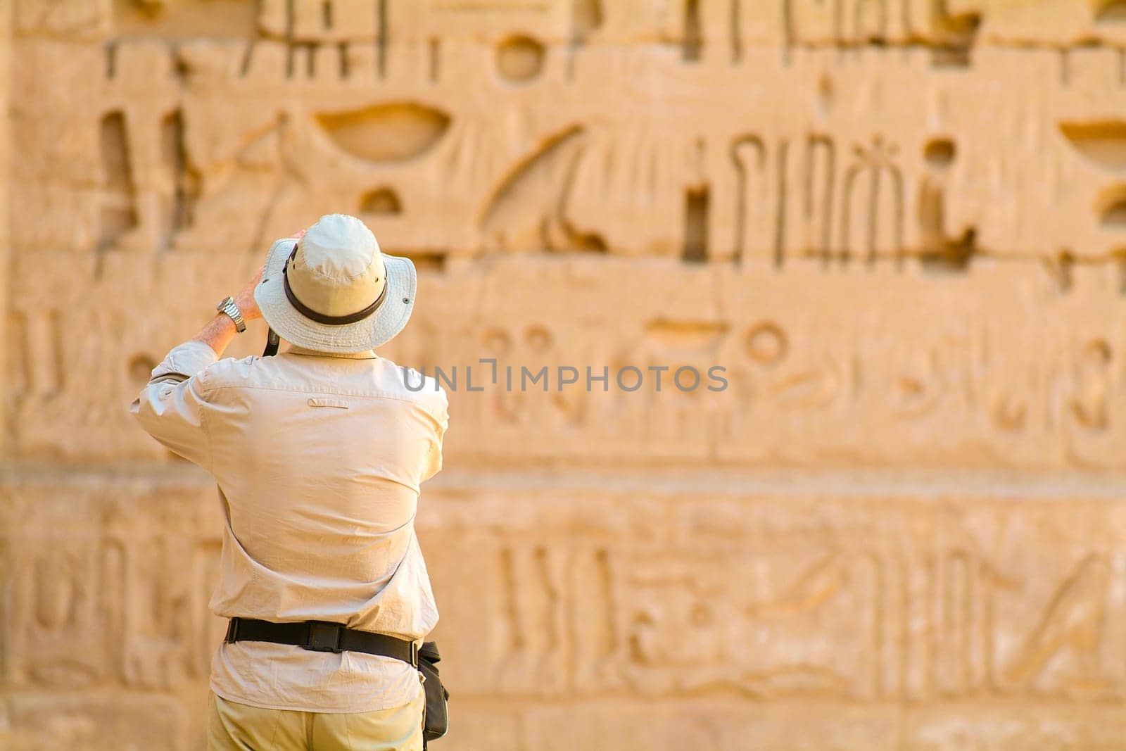Egypt, Upper Egypt, Nile Valley, Gaugue bank of Thebes, about Luxor, Medinet Habu Temple classified World Heritage
