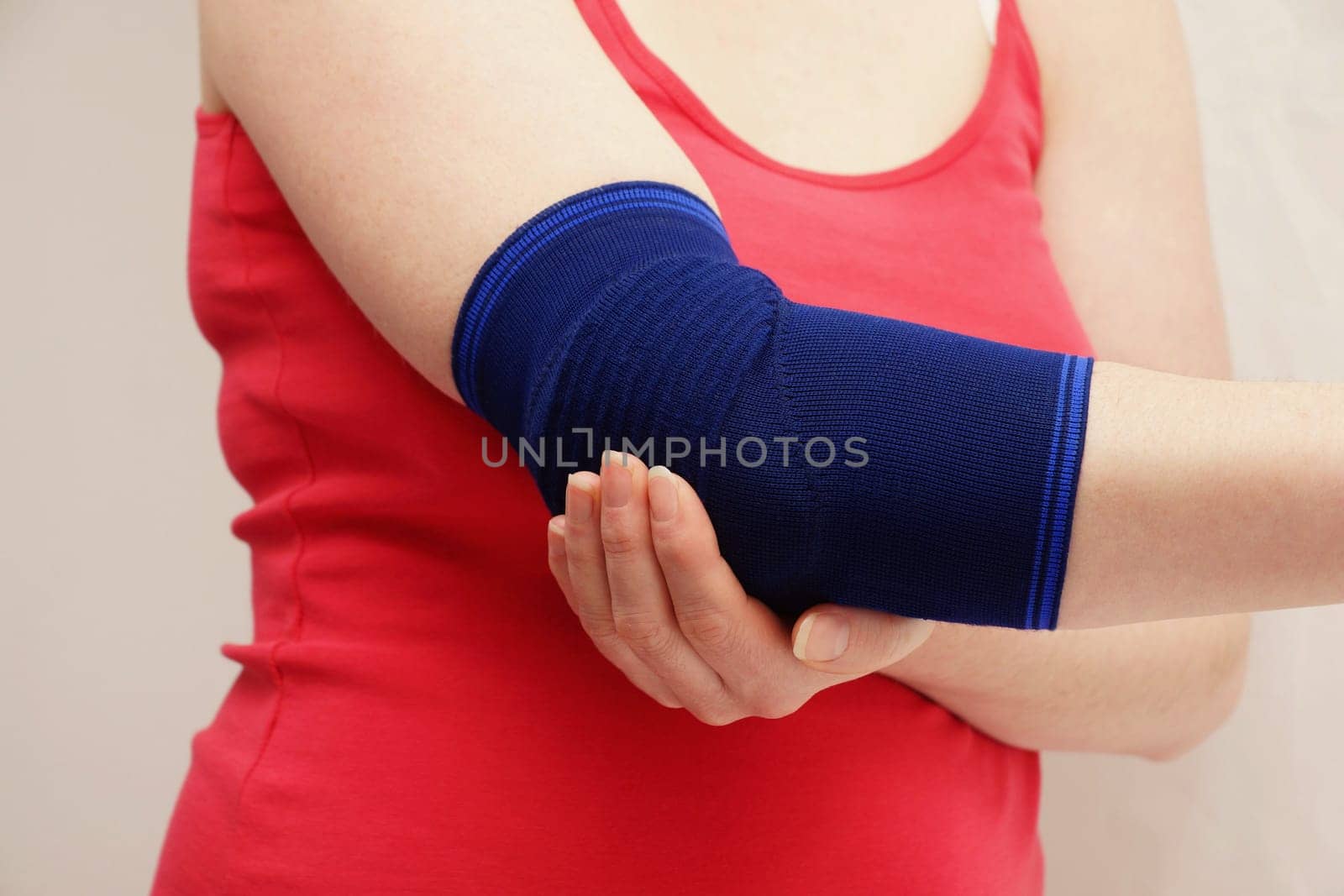 Woman's Hand and Bandage