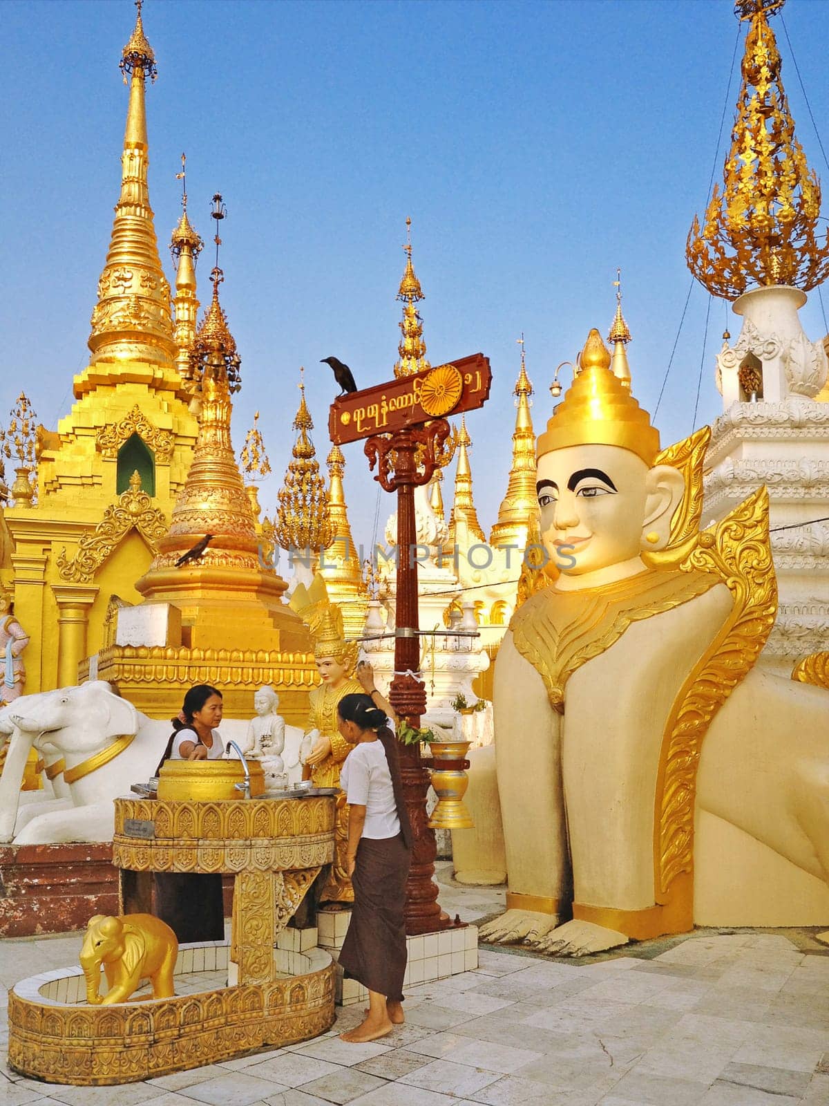Yangon, Myanmar - April 15