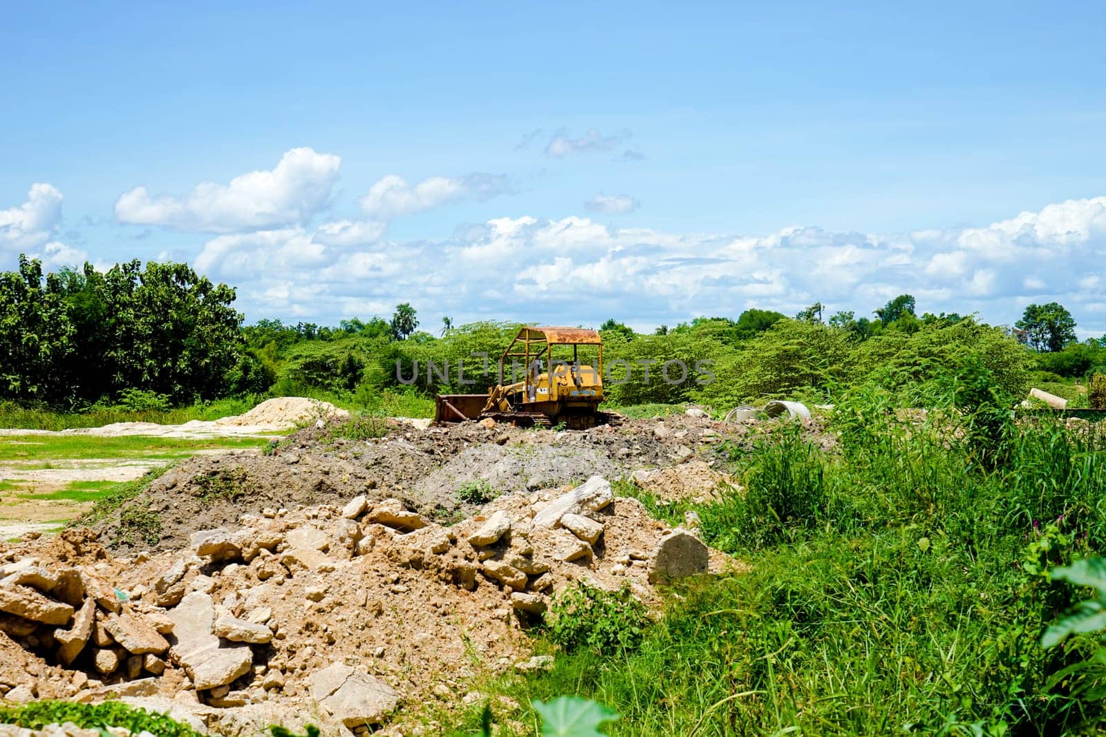 Construction Area in thailand