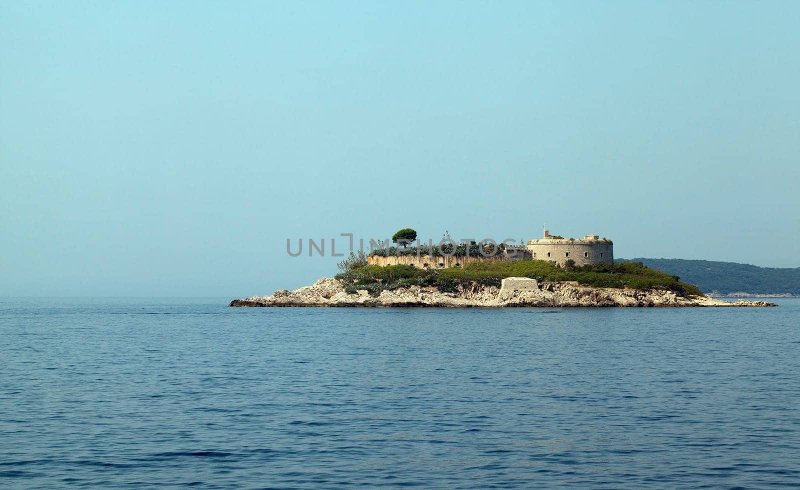 ruins of the fortress located in the territory of Montenegro