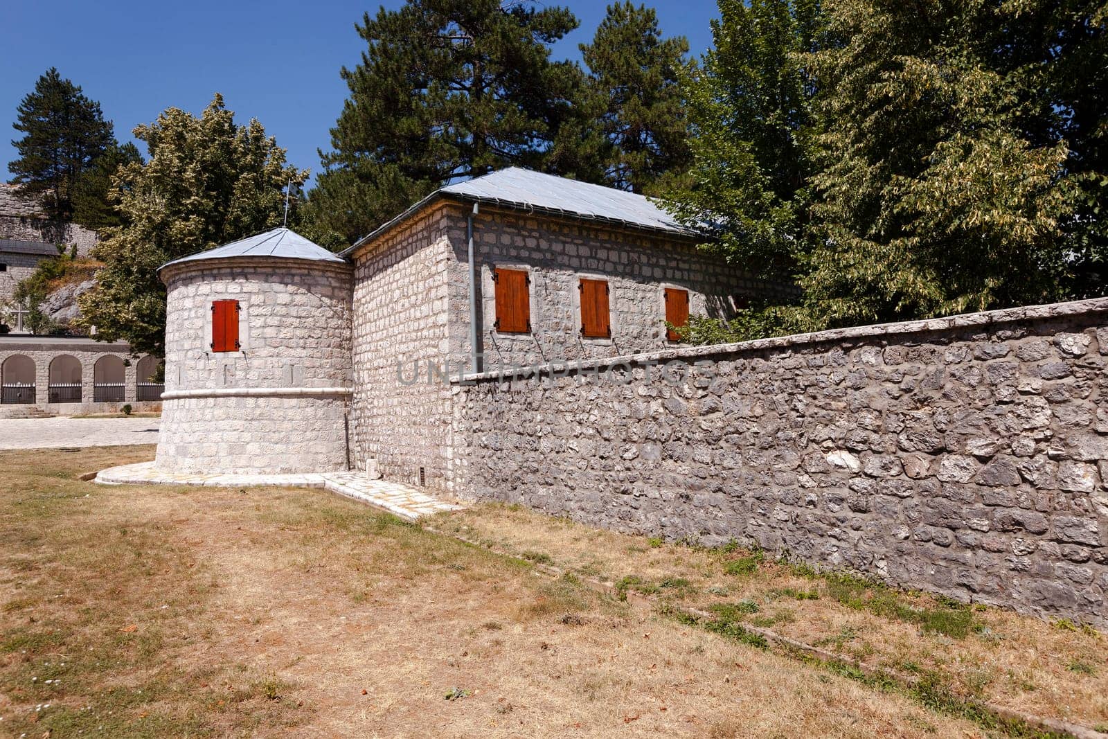 part of the building of the monastery - a monastery, located in Cetinje, Montenegro