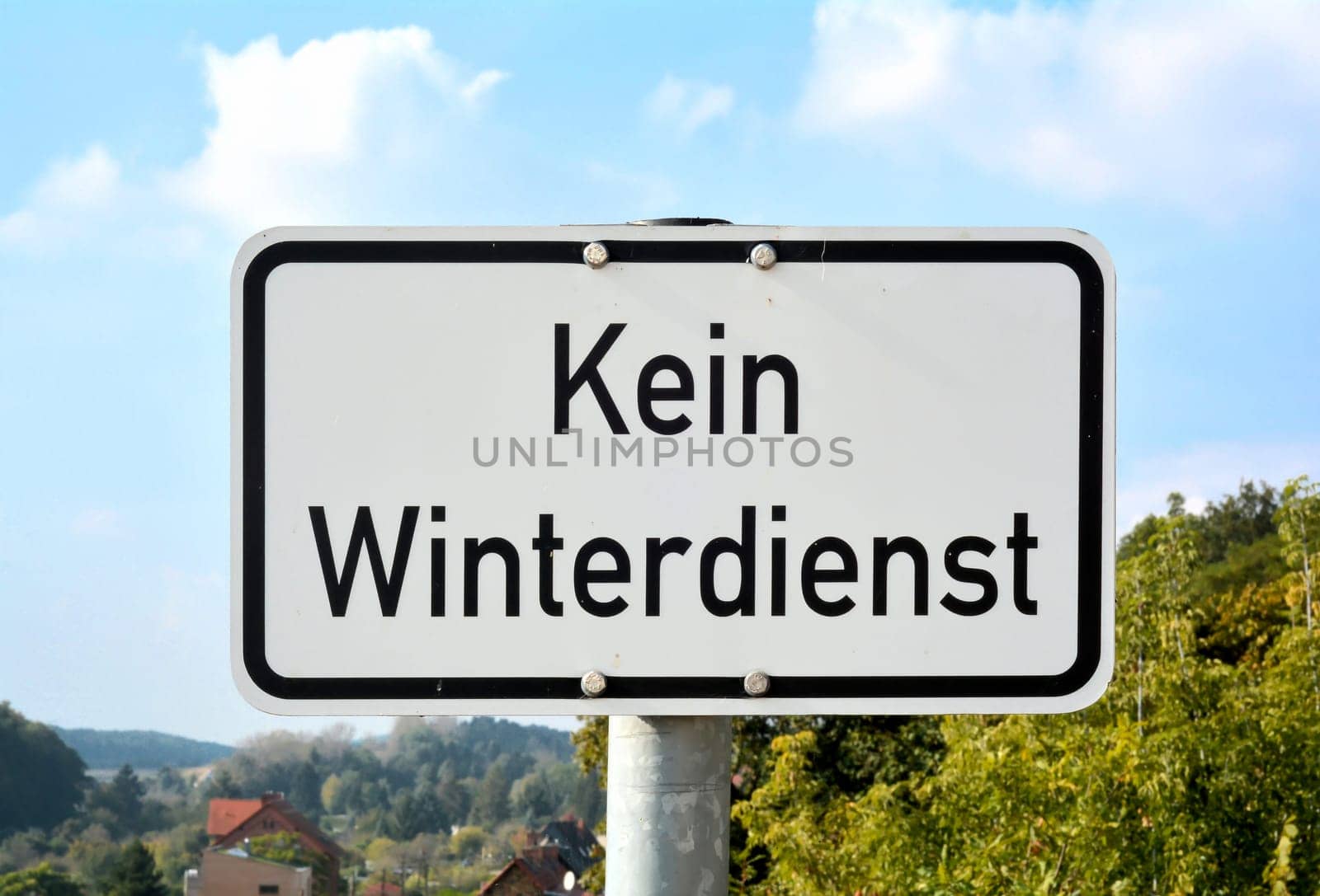 No winter service