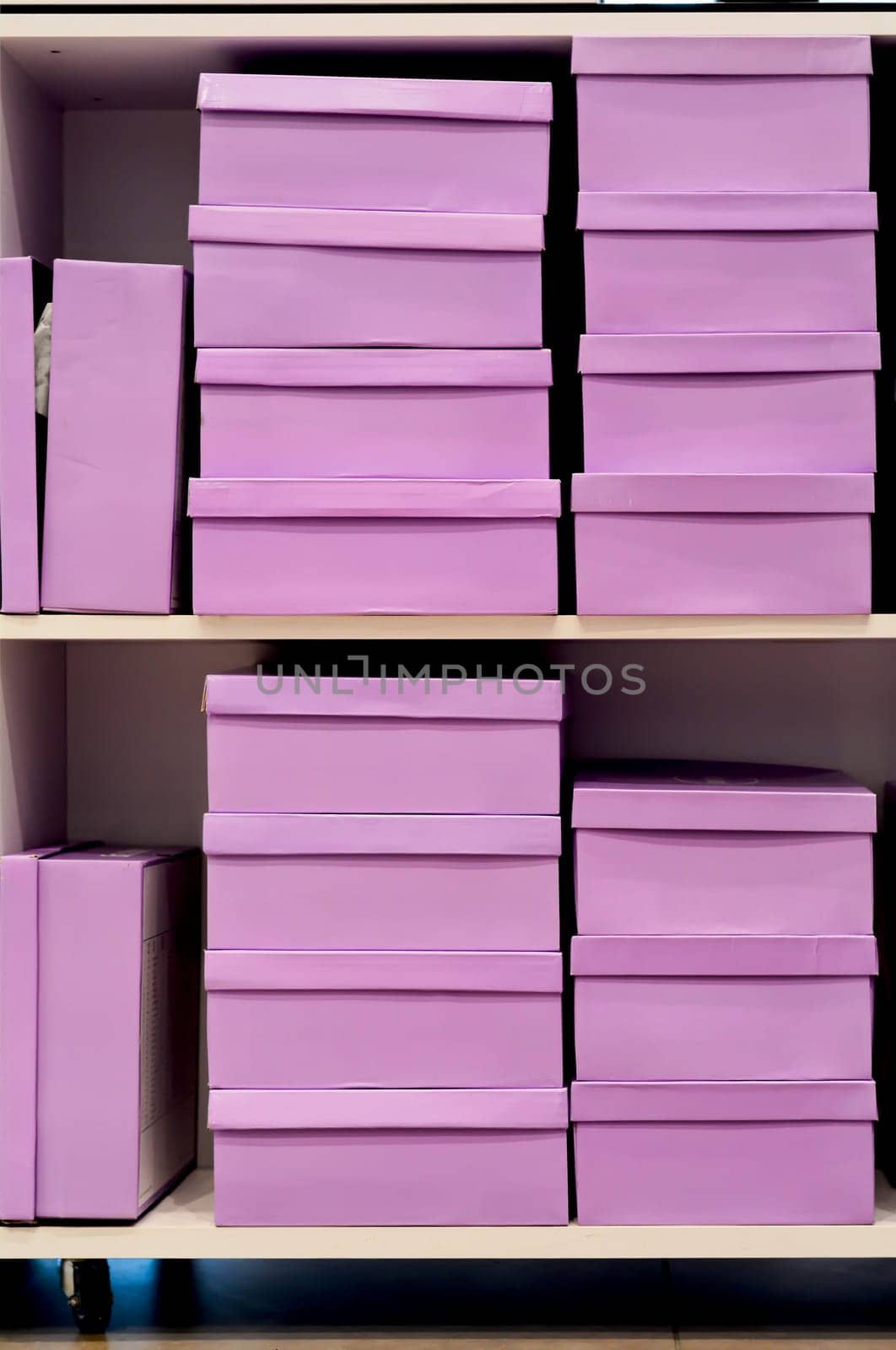 pink shoe boxes