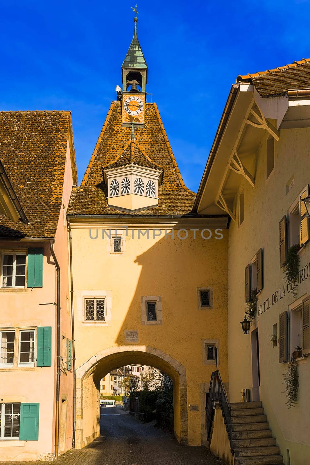 Saint Ursanne rear city gate