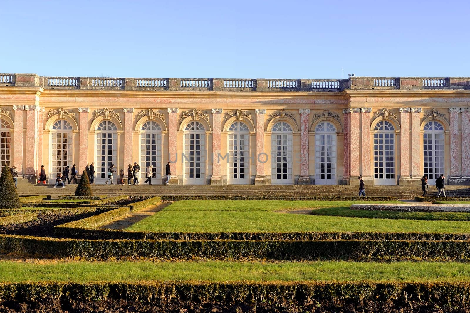 Versailles, the Grand Trianon in the park of the castle of Versailles