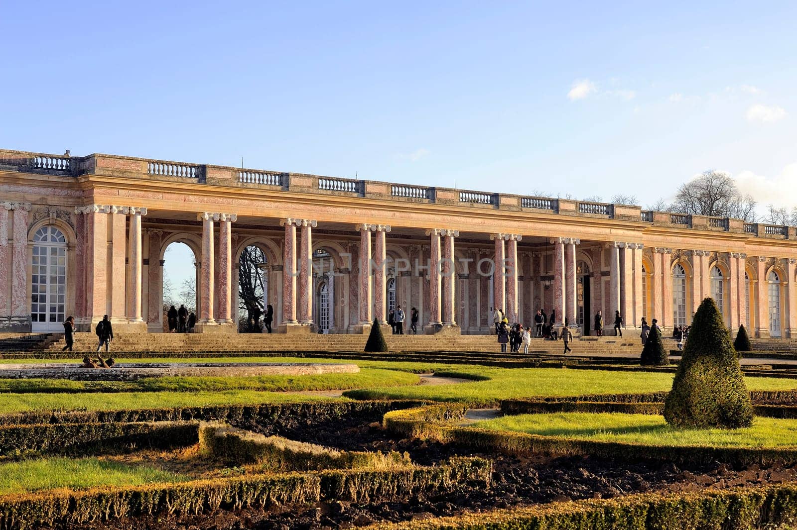 Versailles, the Grand Trianon in the park of the castle of Versailles