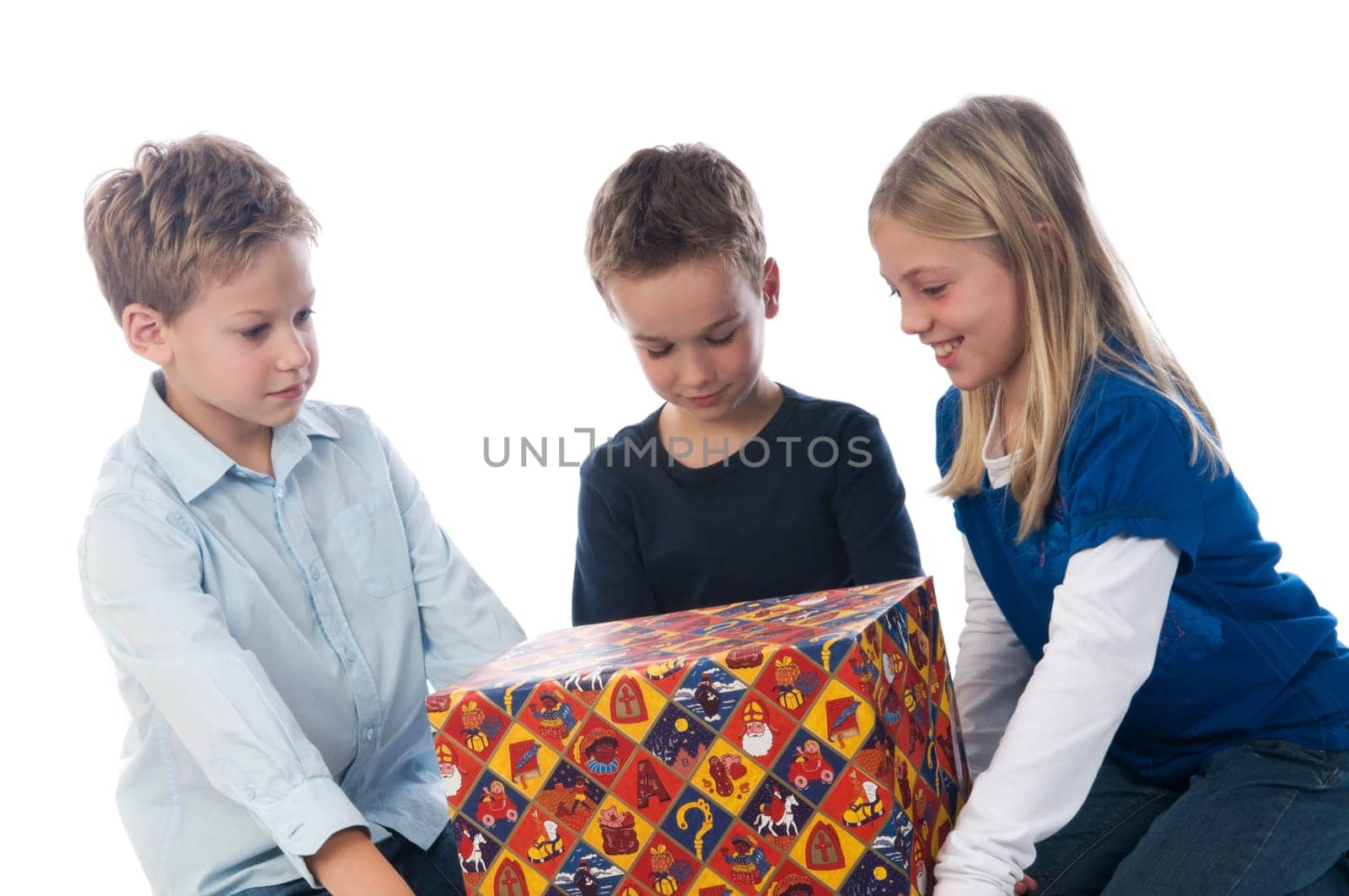 Celebrating Sinterklaas in the Netherlands also means getting presents.