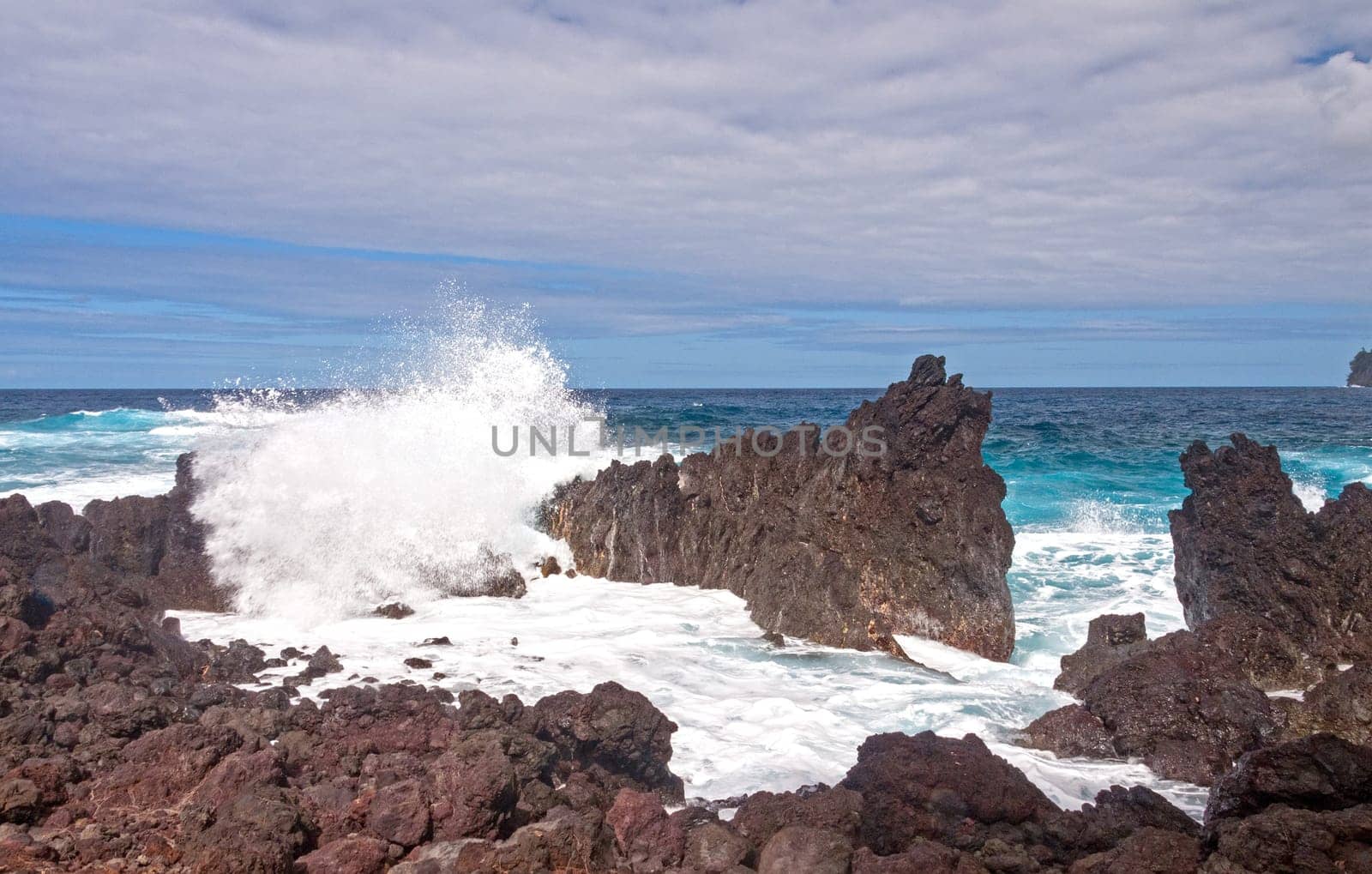 Crashing Waves on the North Coast of Hawaii