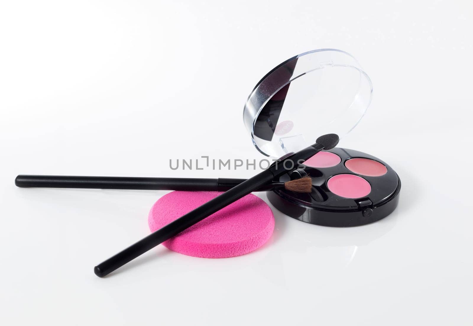 Makeup eyeshadow isolated
