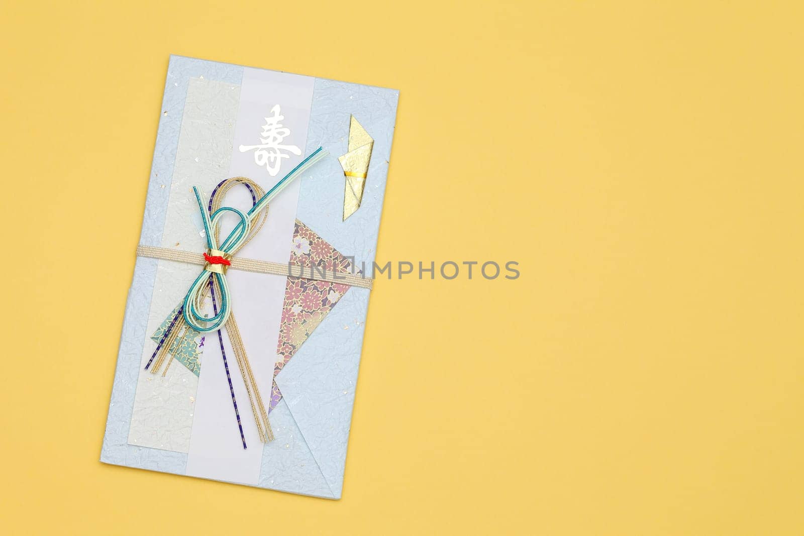 Traditional Japanese envelope for money gift