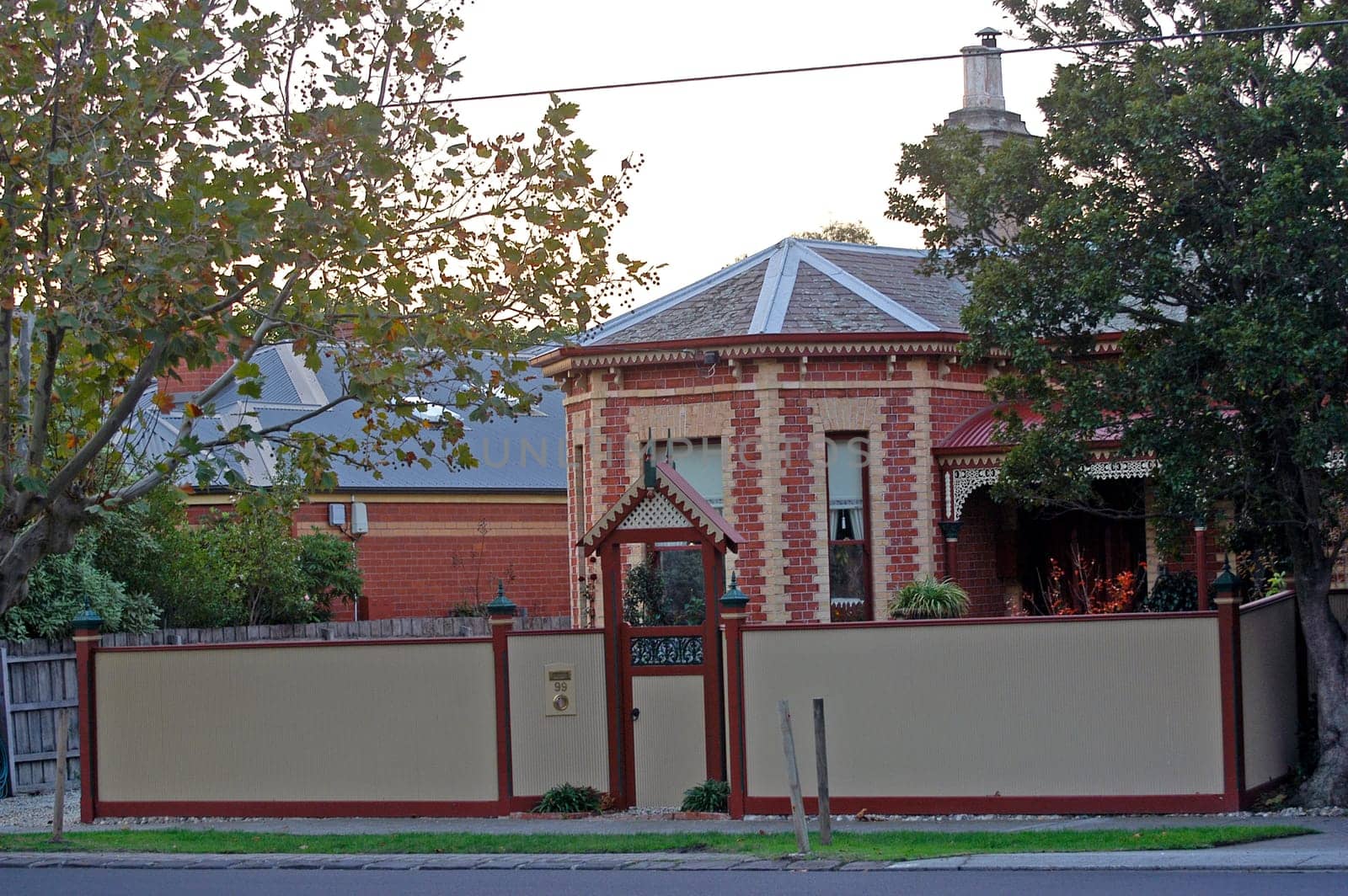 Home in a residential district of Melbourne