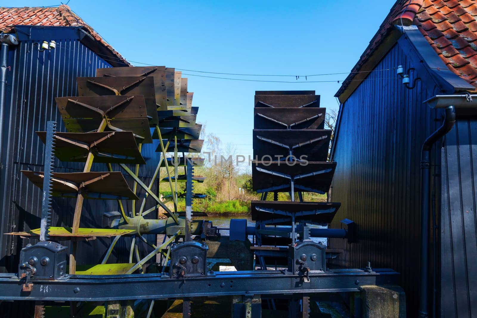 Watermill at Kollen nearby Nuenen, The Netherlands, where Van Gogh lived, he painted also this historic mill