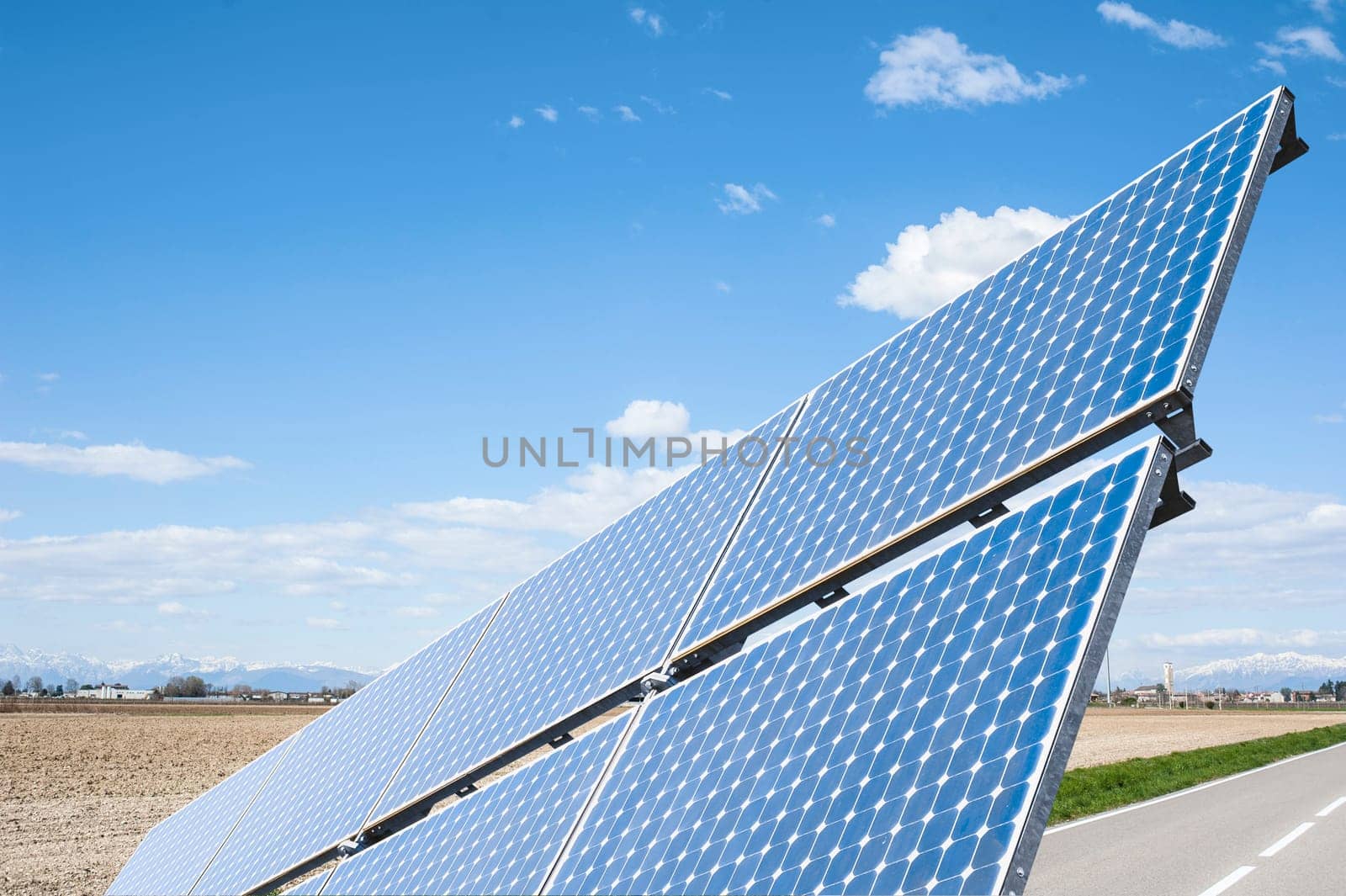 Solar panels to produce energy in an environmentally friendly manner