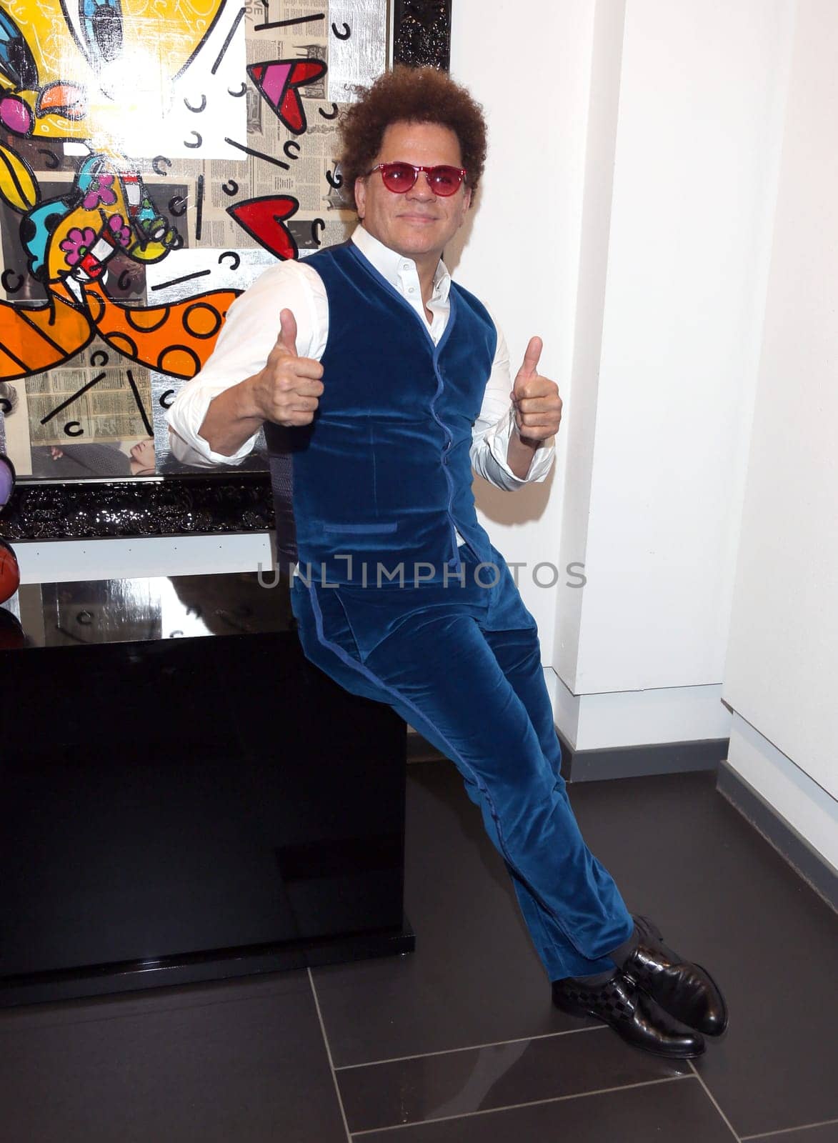 Romero Britto ,.15 jaehries Jubilaeum at Galerie Mensing Hamburg on 23.04.2016