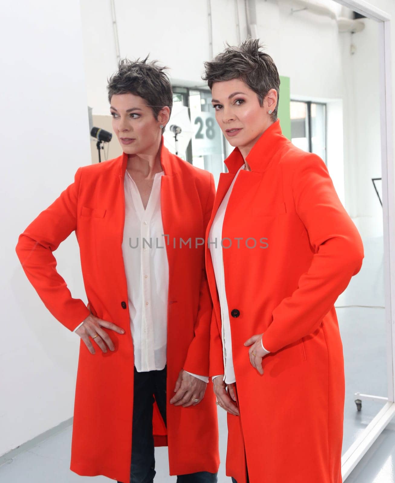 Cheryl Shepard . ARD-Telenovela " Red Roses "" Photocall at the Briese Studio Hamburg on 18.04.2016"