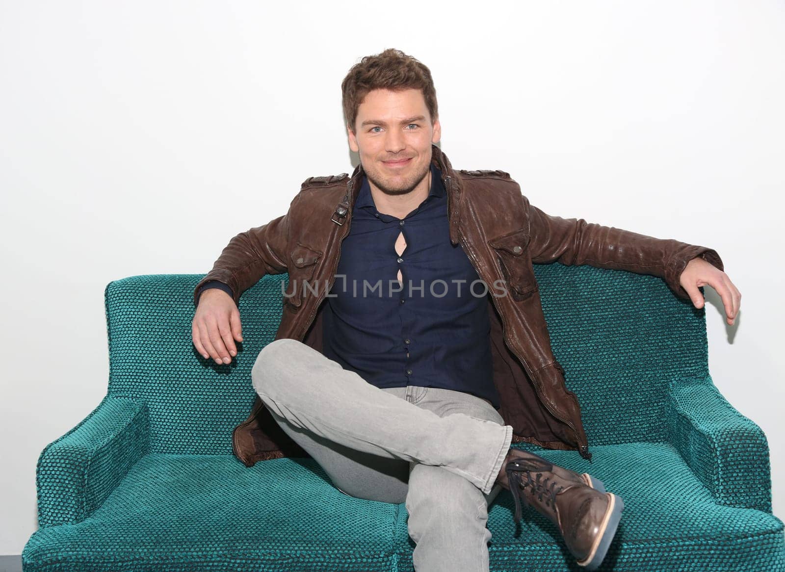 Constantin Luecke ,. ARD-Telenovela " Red Roses "" Photocall at the Briese Studio Hamburg on 18.04.2016"