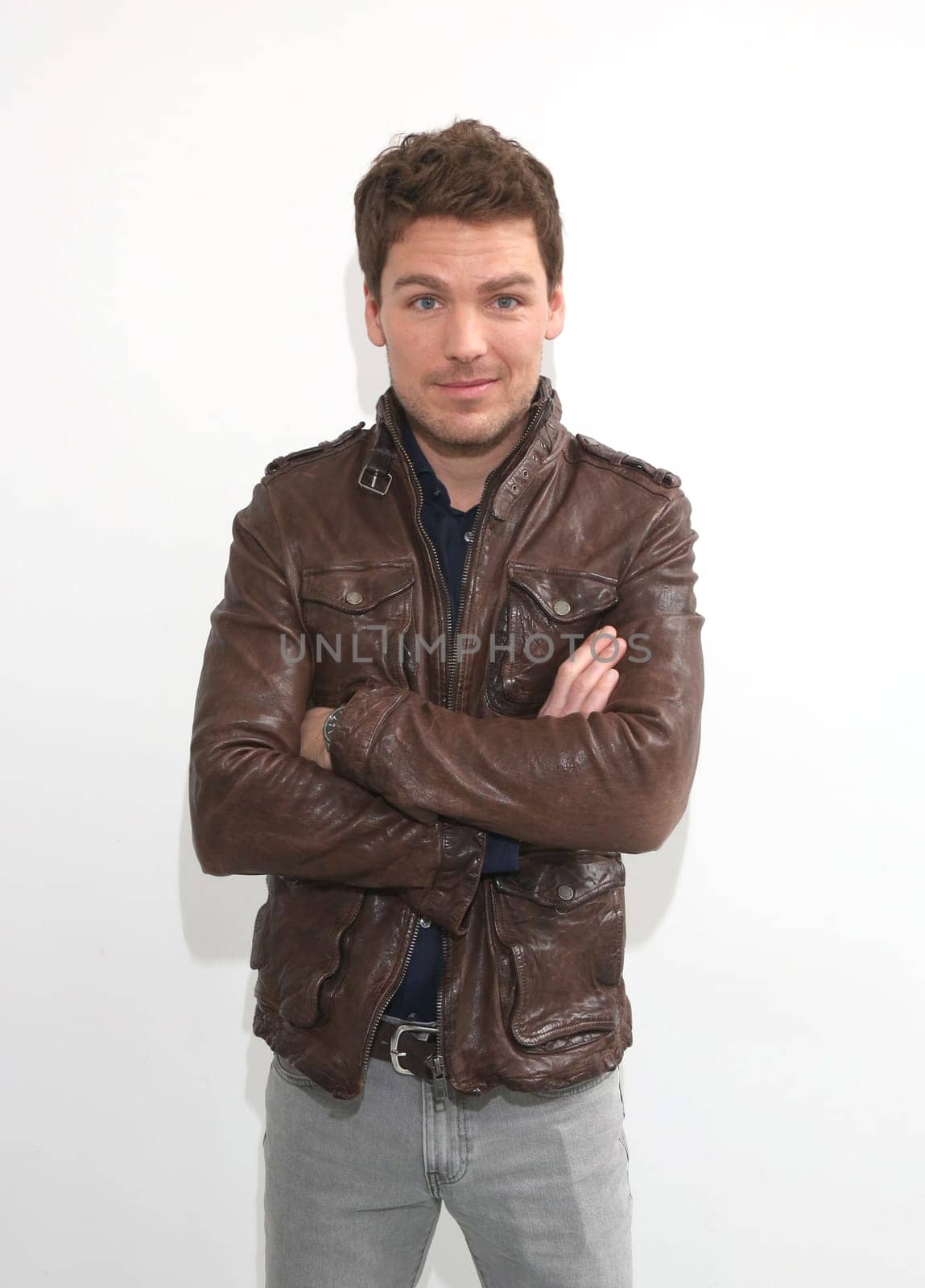 Constantin Luecke ,. ARD-Telenovela " Red Roses "" Photocall at the Briese Studio Hamburg on 18.04.2016"