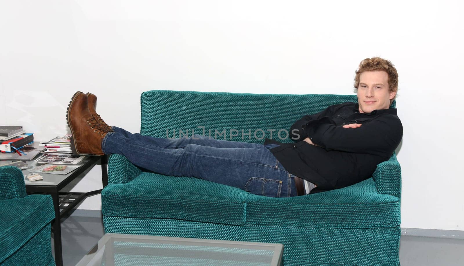 Constantin Luecke ,. ARD-Telenovela " Red Roses "" Photocall at the Briese Studio Hamburg on 18.04.2016"
