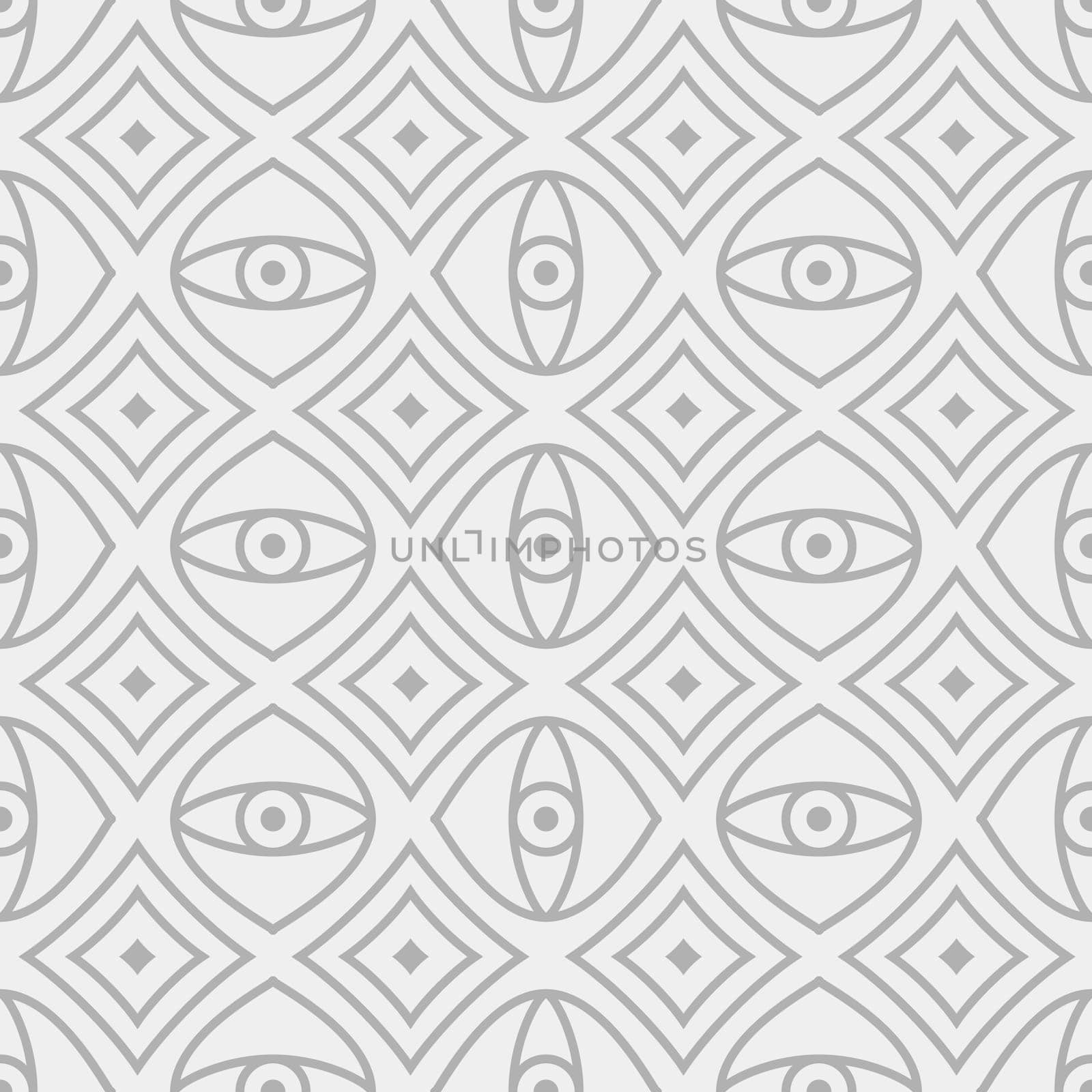Seamless monochromatic pattern for background made in vector.