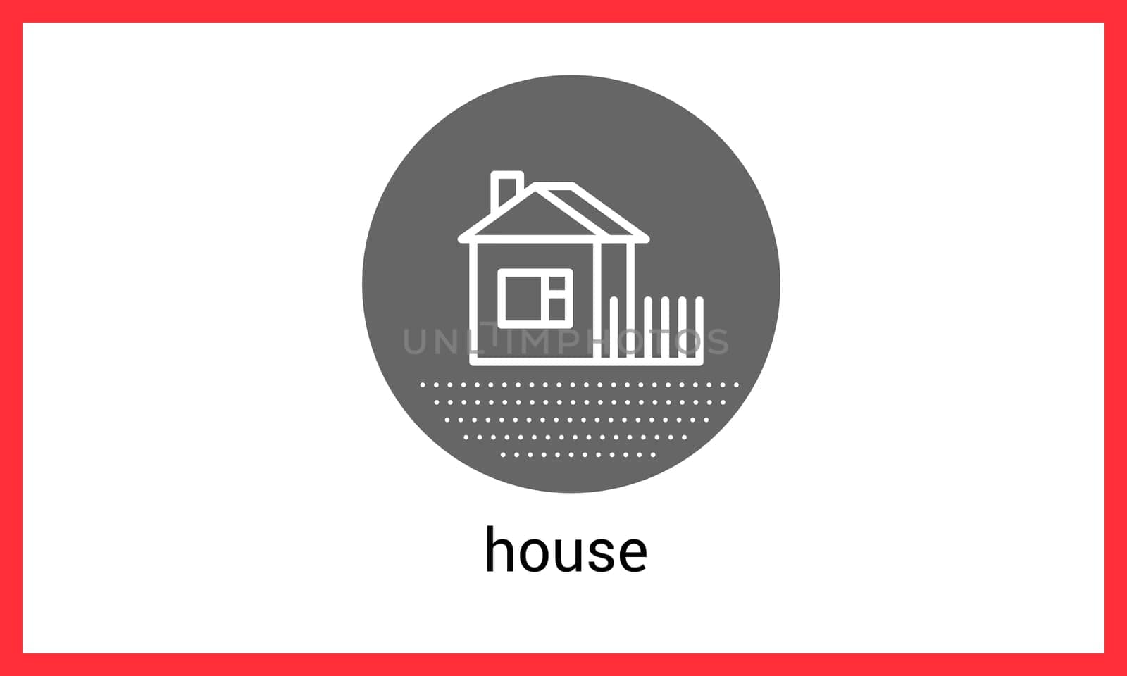 House building contour outline vector icon. Home linear pictogram