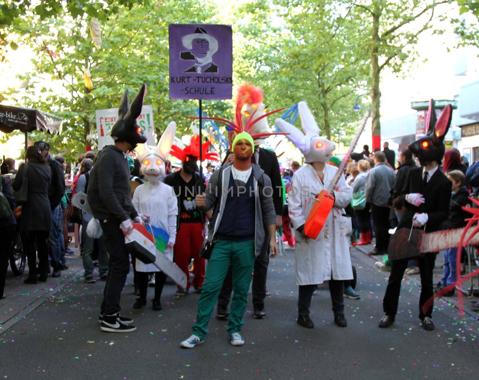 Stamp Festival in Hamburg Altona Streetparade 20014