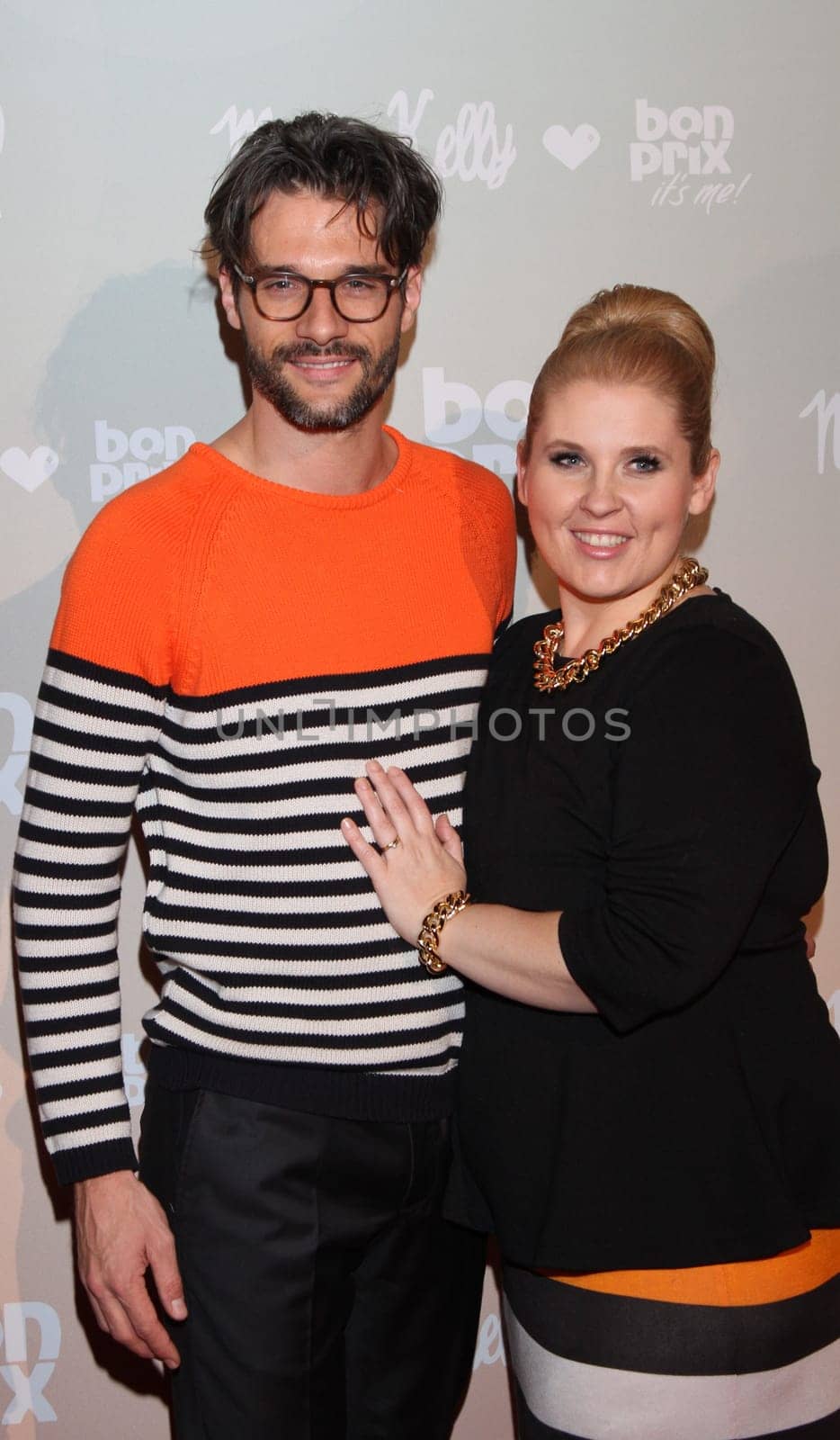 Maite Kelly with florent at the Bonprix fashion show in Hamburg