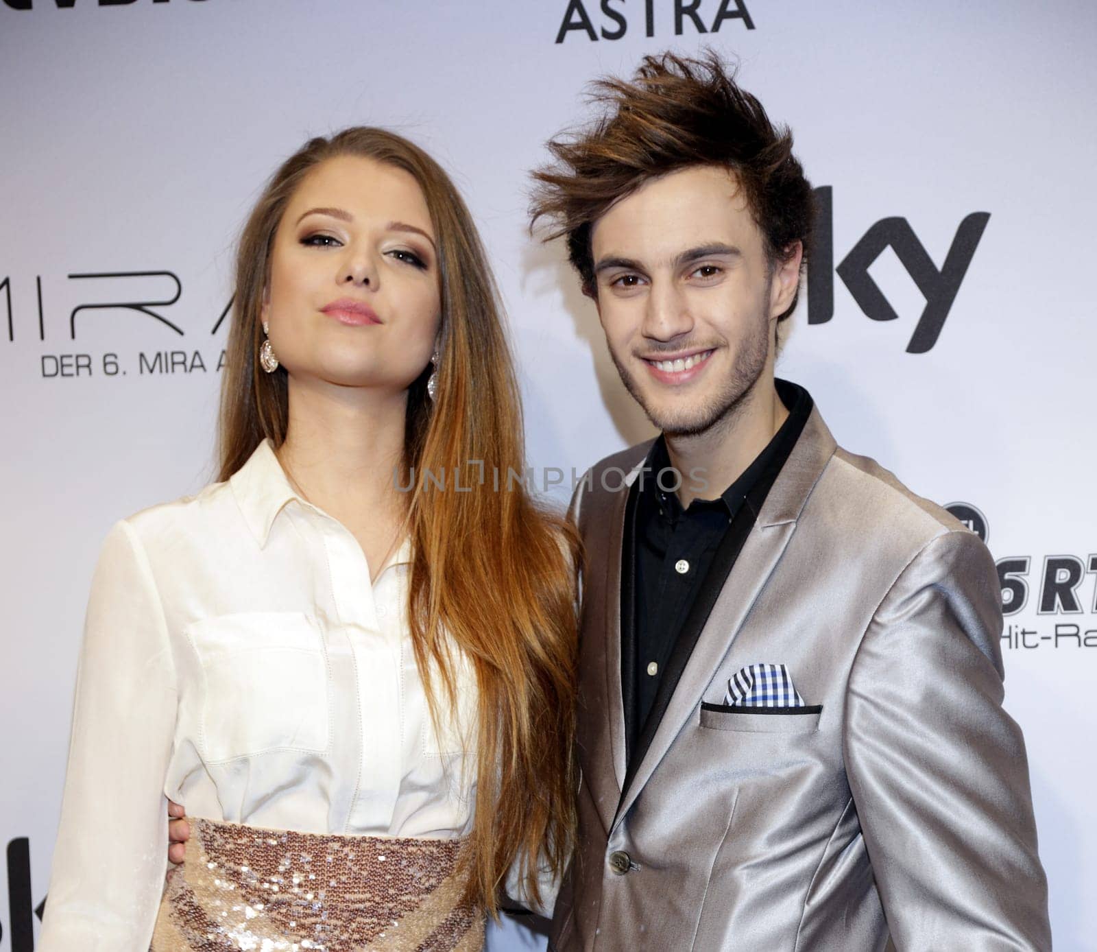 Joelina Drews and Marc Aurel Zeeb at the Mira Award 2015 by HRoss