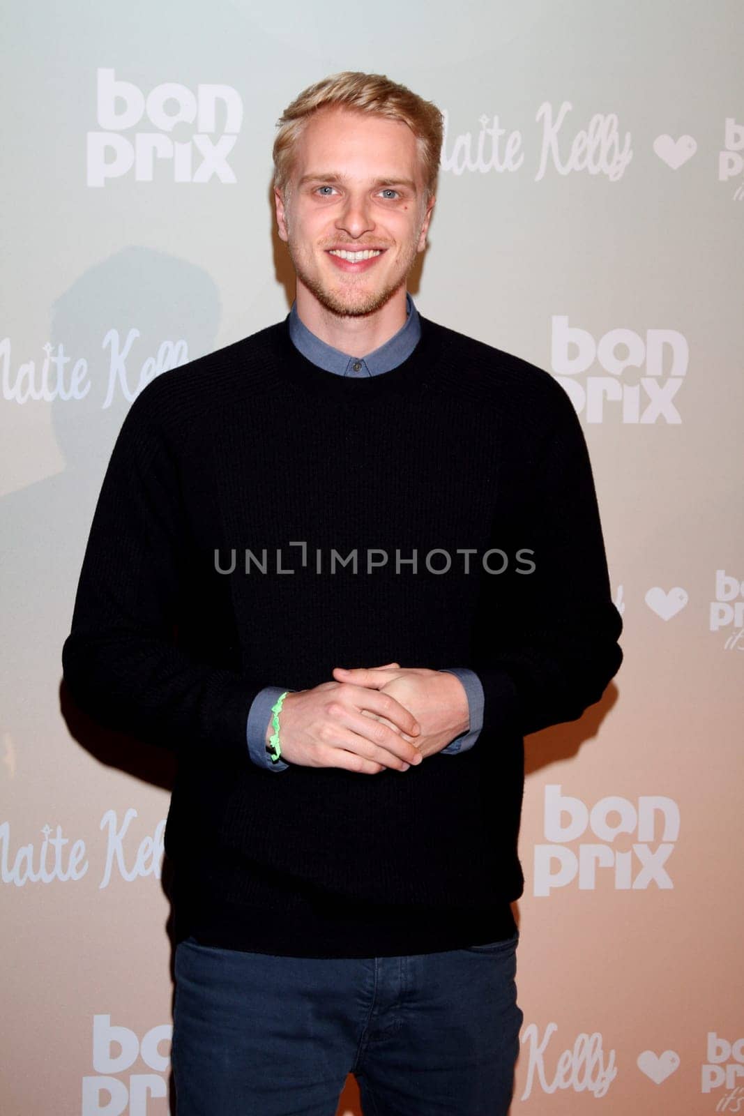 Mario Galla at the Bonprix fashion show in Hamburg