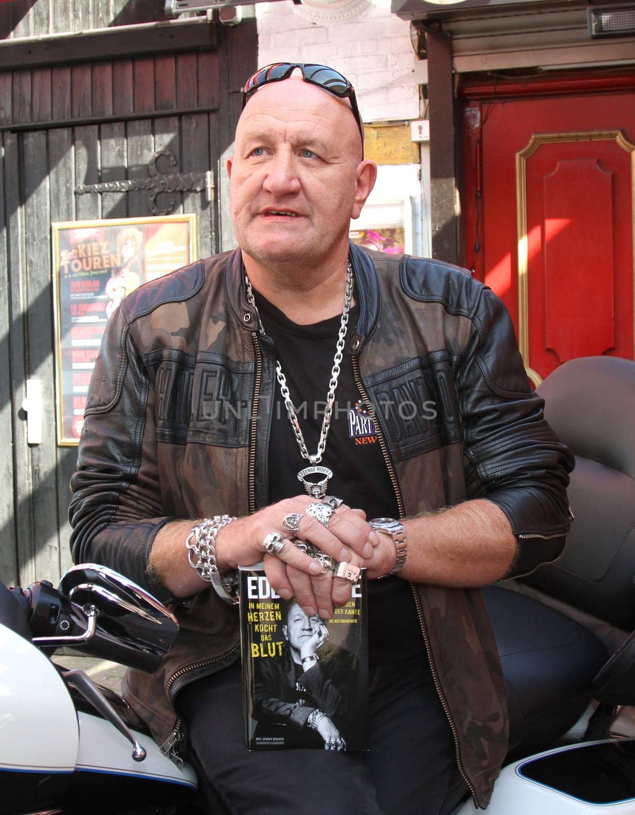 Book presentation by Eddy Kante at the Olivias Showclub on the Reeperbahn
