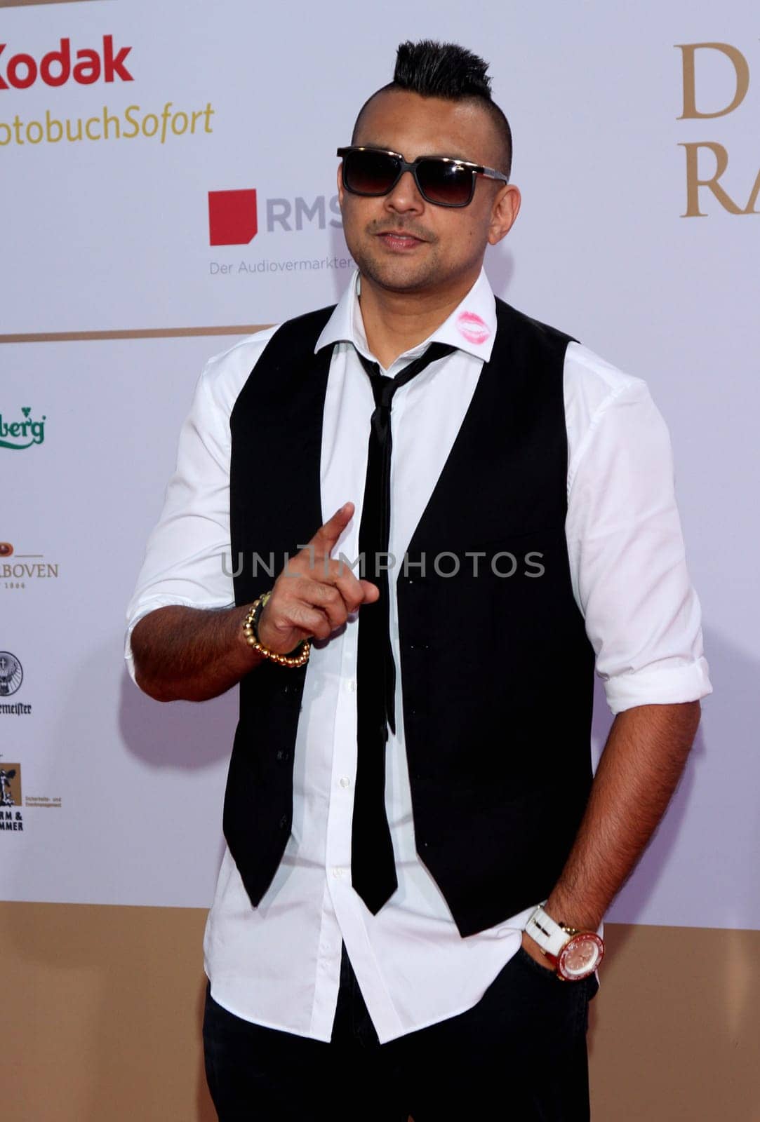Sean Paul ,Awarding of the German Radio Award 2013 in the Port of Hamburg ,Shed 52 ,05.09.2013