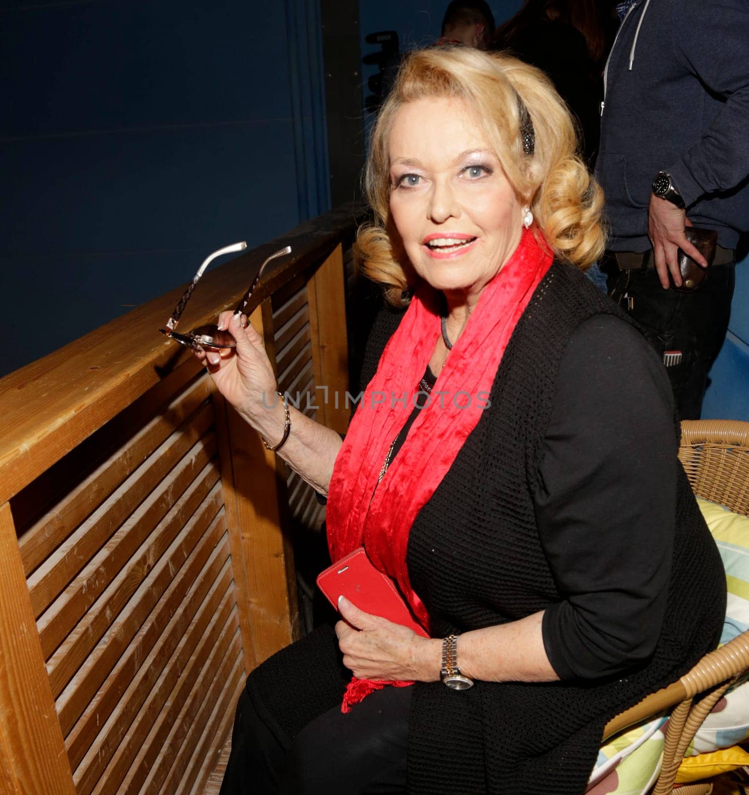 Hannelore Kramm at the Langnese BeachParty in Hamburg