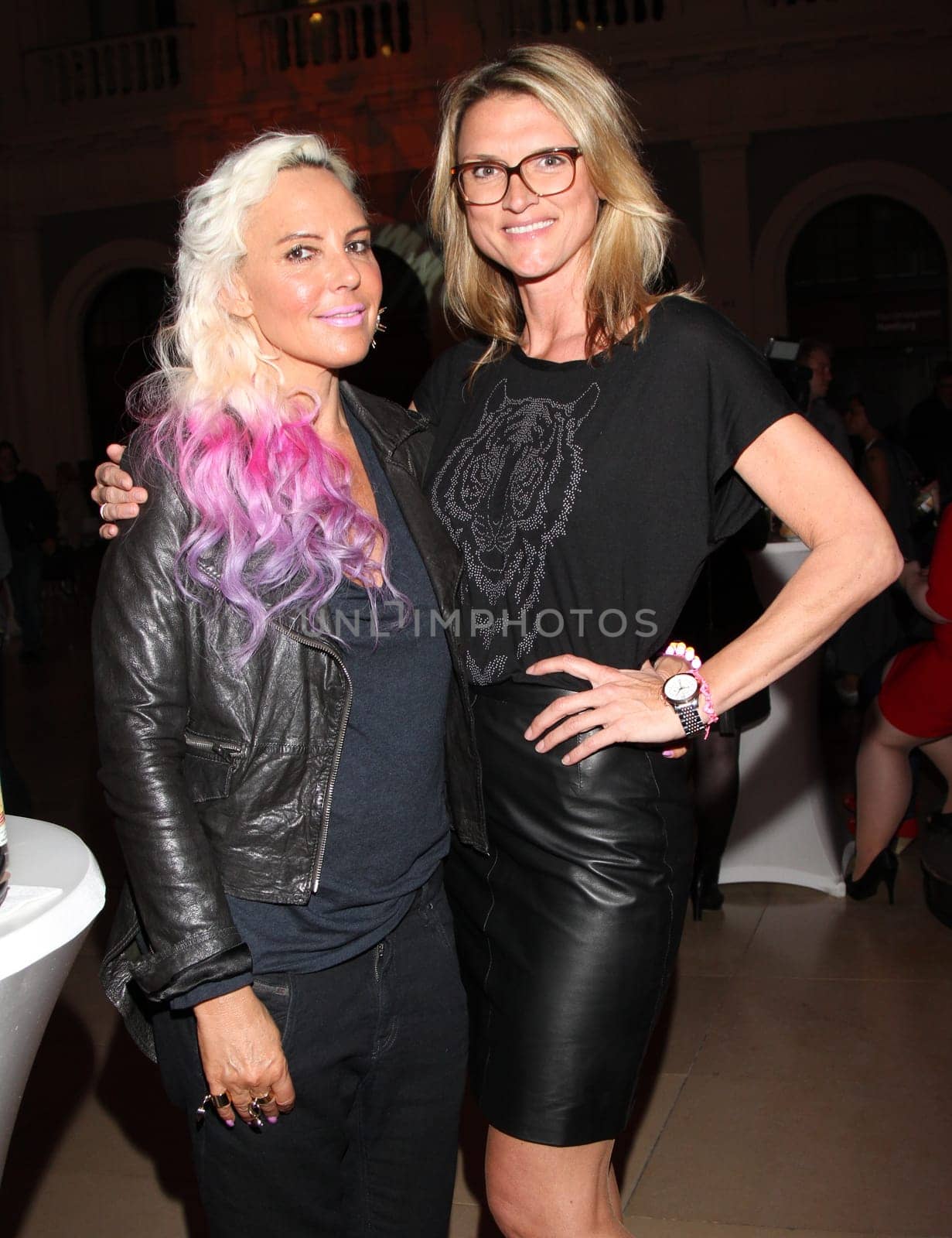 Natascha Ochsenknecht and Nicola Eibisch at the Bonprix Fashion Show in Hamburg