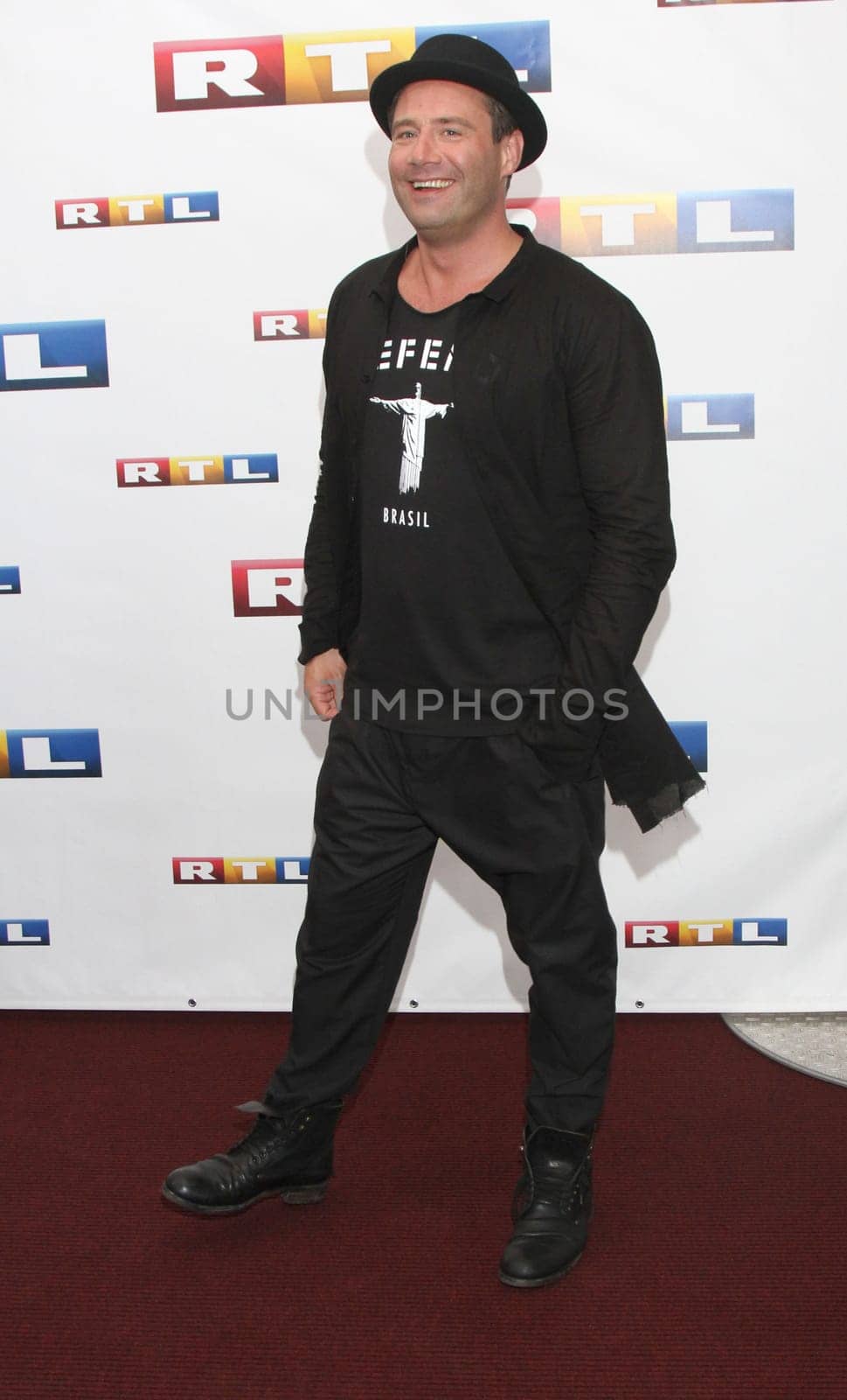 Sasha at the program preview of RTL