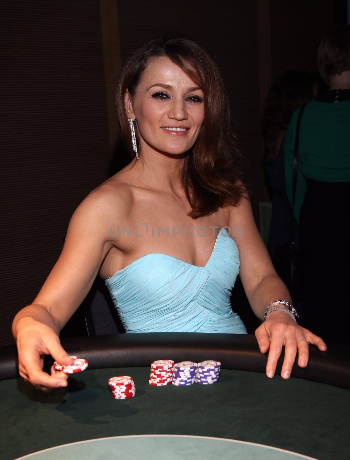Ina Menzer at the Ahoi New Year's Reception 2014 in Hamburg