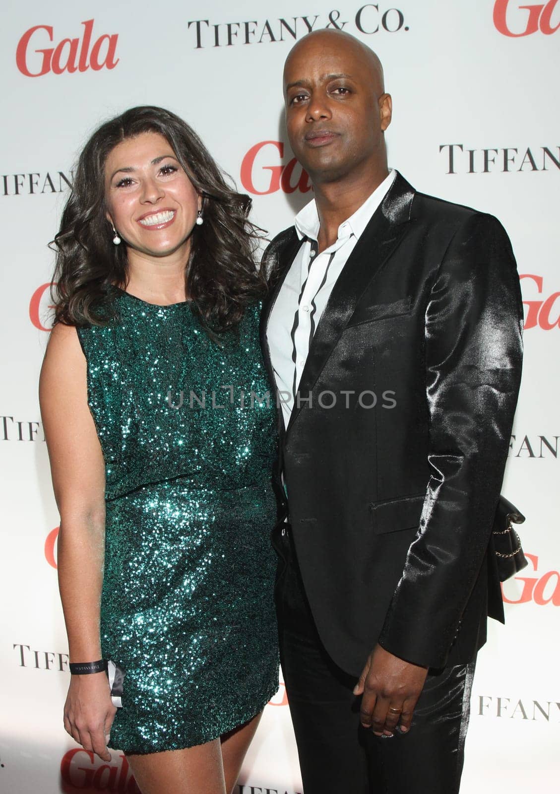 Yared Dibaba with Fernanda / Where Diamonds Meet Red Carpet in the restaurant Die Bank