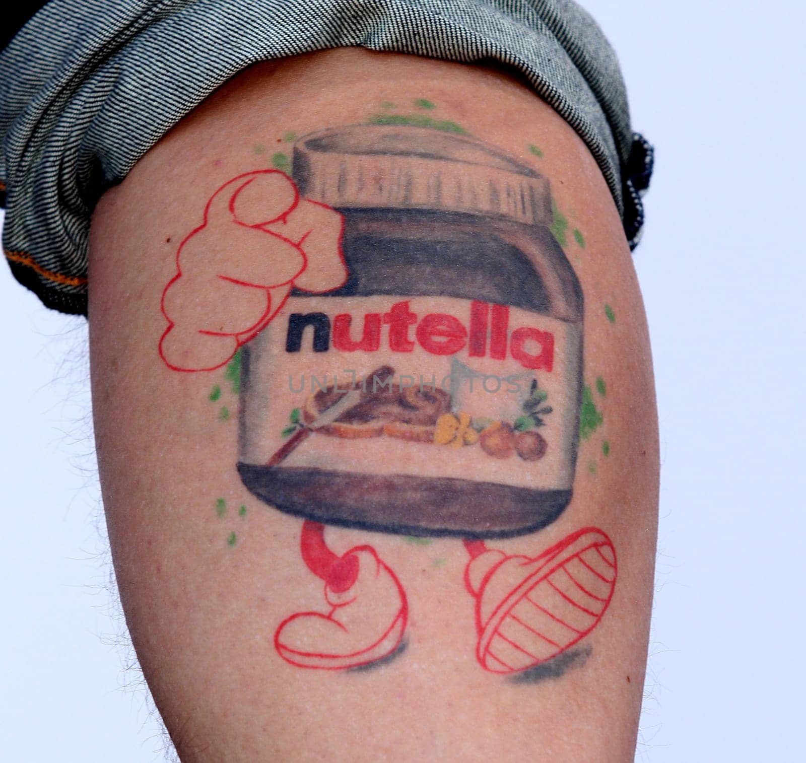 Nutella celebrates 50th birthday with 10,000 fans in Dortmund on May 18,2014