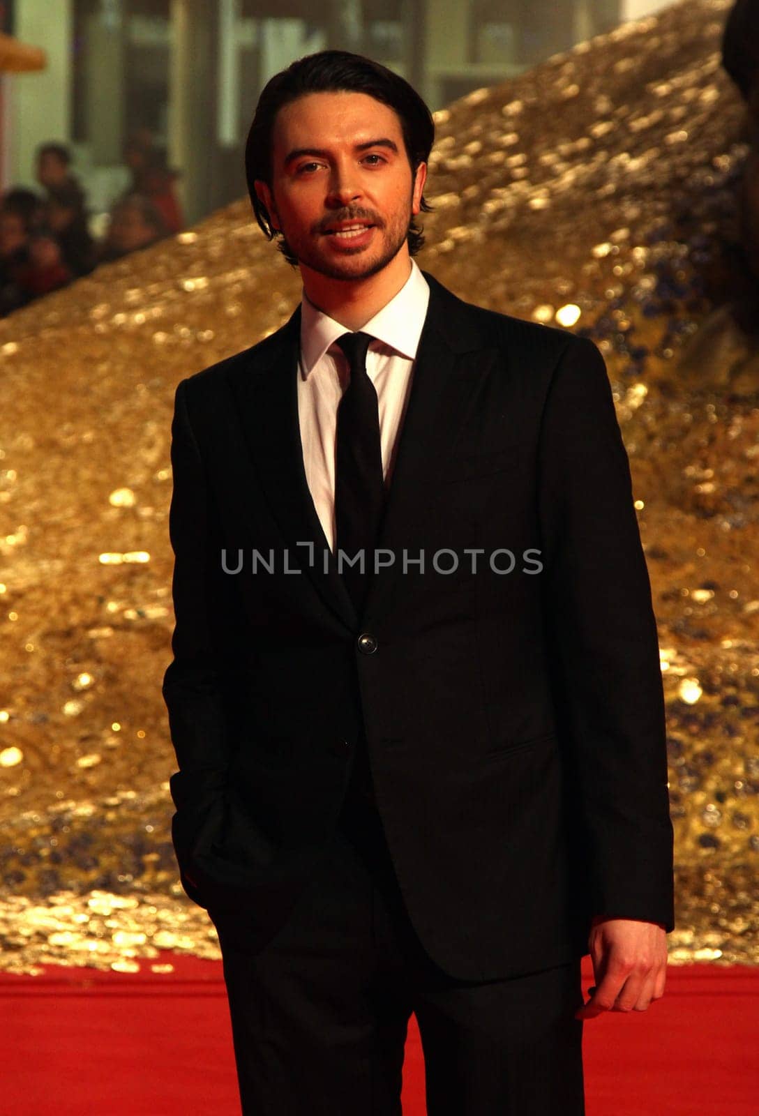 Ryan Gage ,Hobbit &quot - Europe Premiere: in Berlin ,Celebrities on the red carpet in front of the Sony Center Berlin on 09.12.2013
