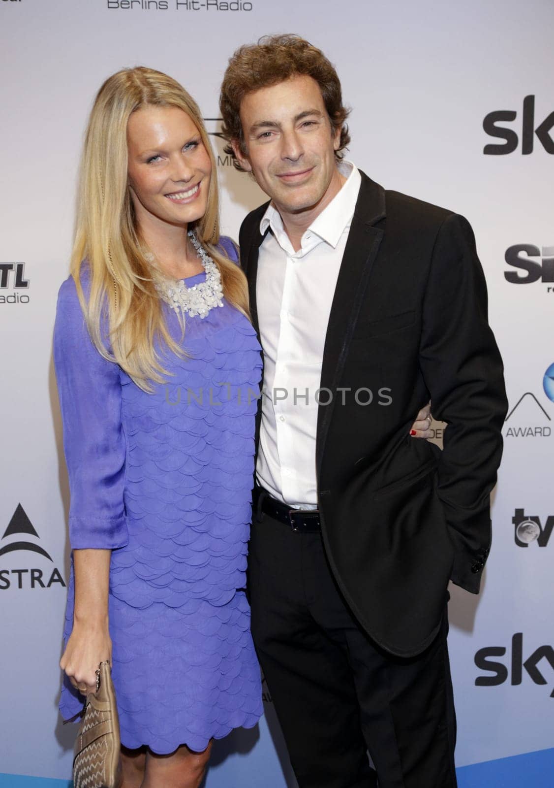 Gedeon Burkhard and Anika Bormann at the Mira Award 2015
