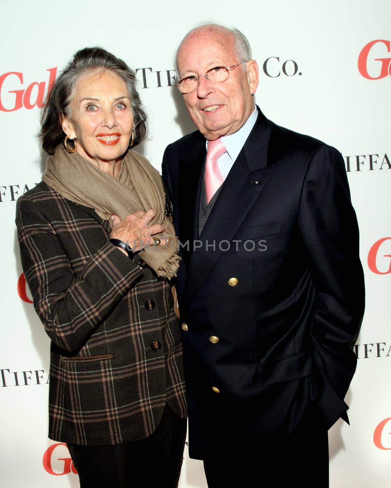 Dr. Bernhard Servatius with his wife / Where Diamonds Meet Red Carpet in the restaurant Die Bank