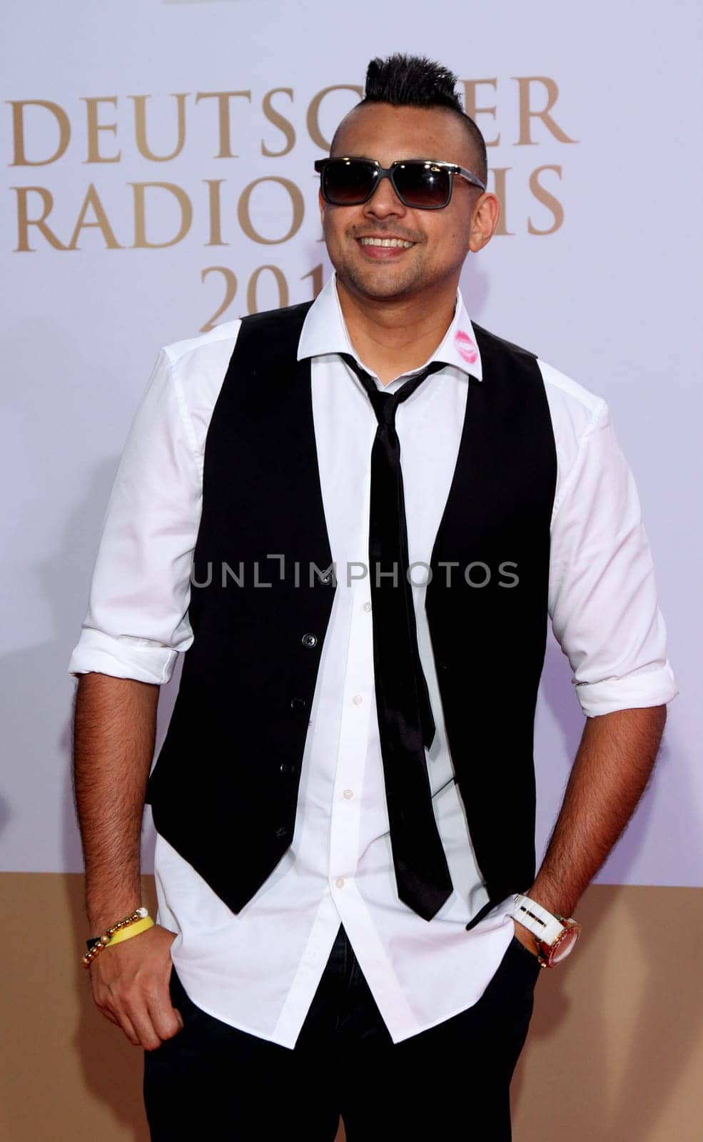 Sean Paul ,Awarding of the German Radio Award 2013 in the Port of Hamburg ,Shed 52 ,05.09.2013