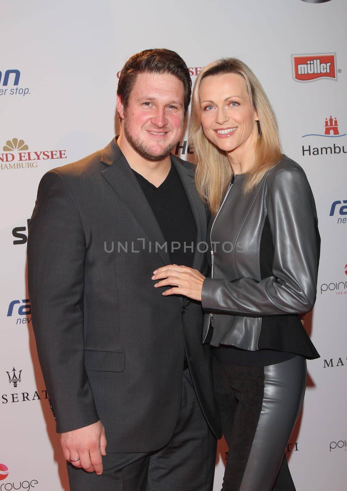 Matthias Steiner with wife Inge at the Herbert Award in Hamburg