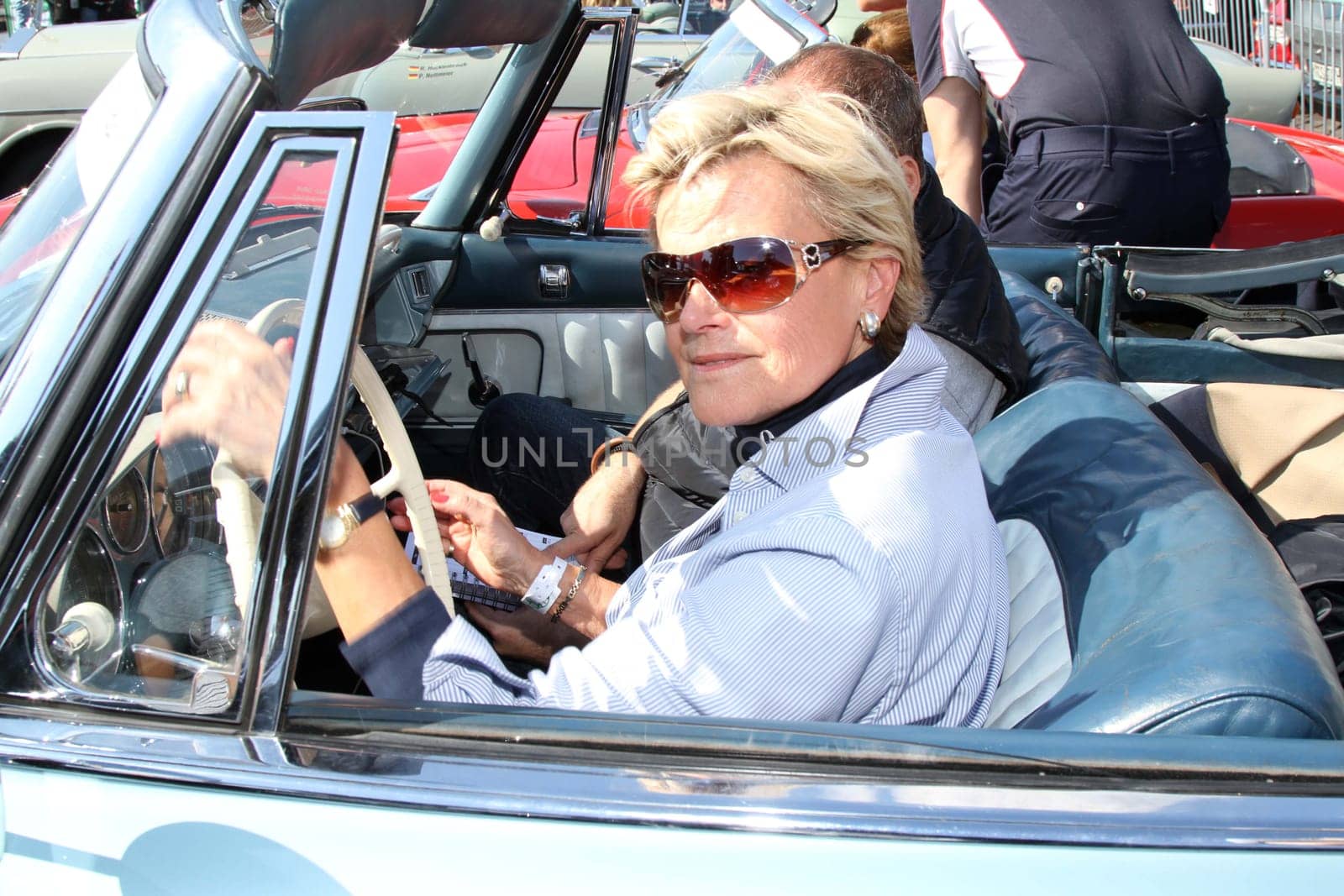 Rally Hamburg-Berlin-Klassik 2014 at the Hamburg Fish Market ,28.08.2014