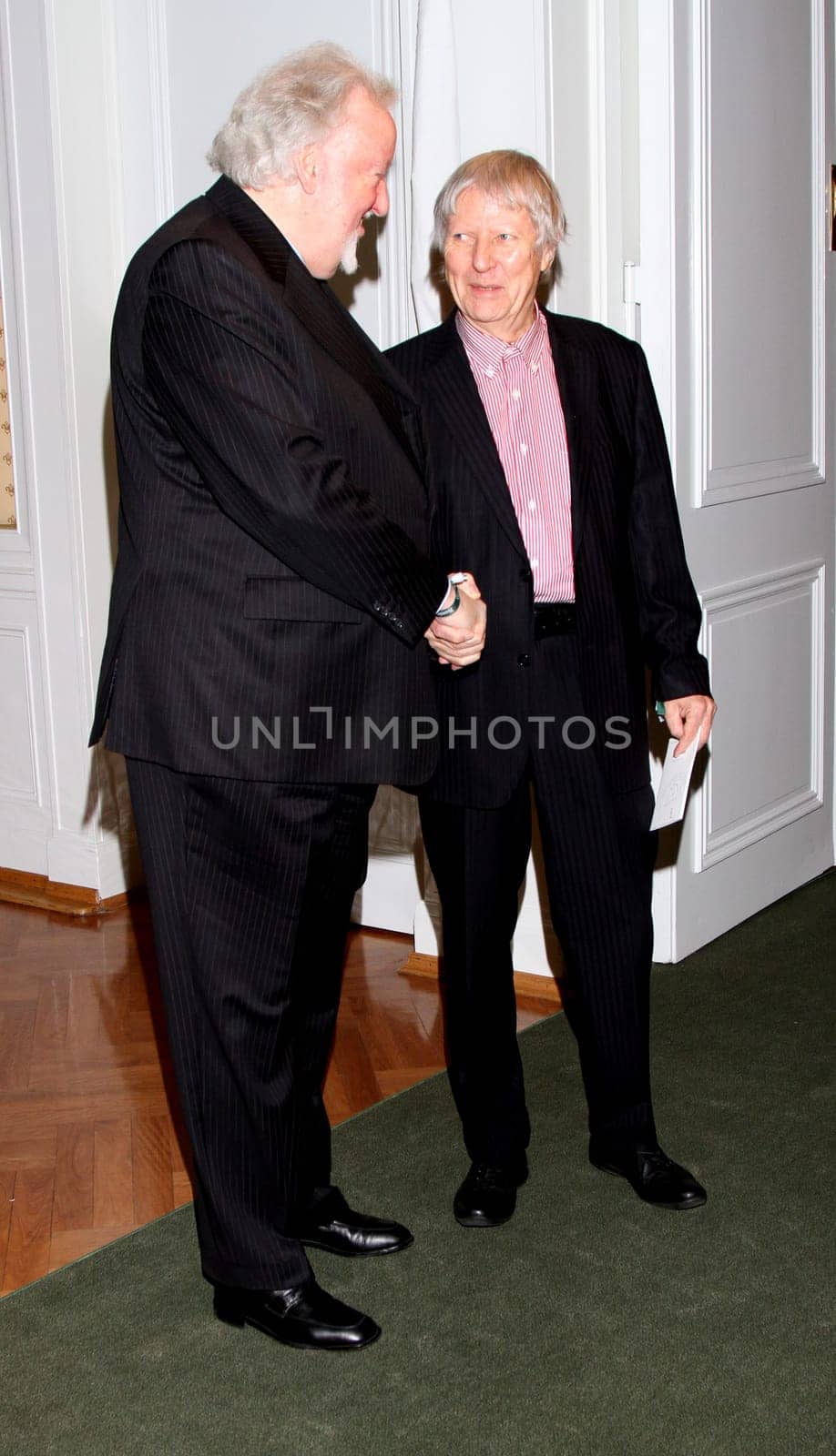Hans-Werner Funke / Reception of the Hamburger Abendblattes in Hotel Atlantik